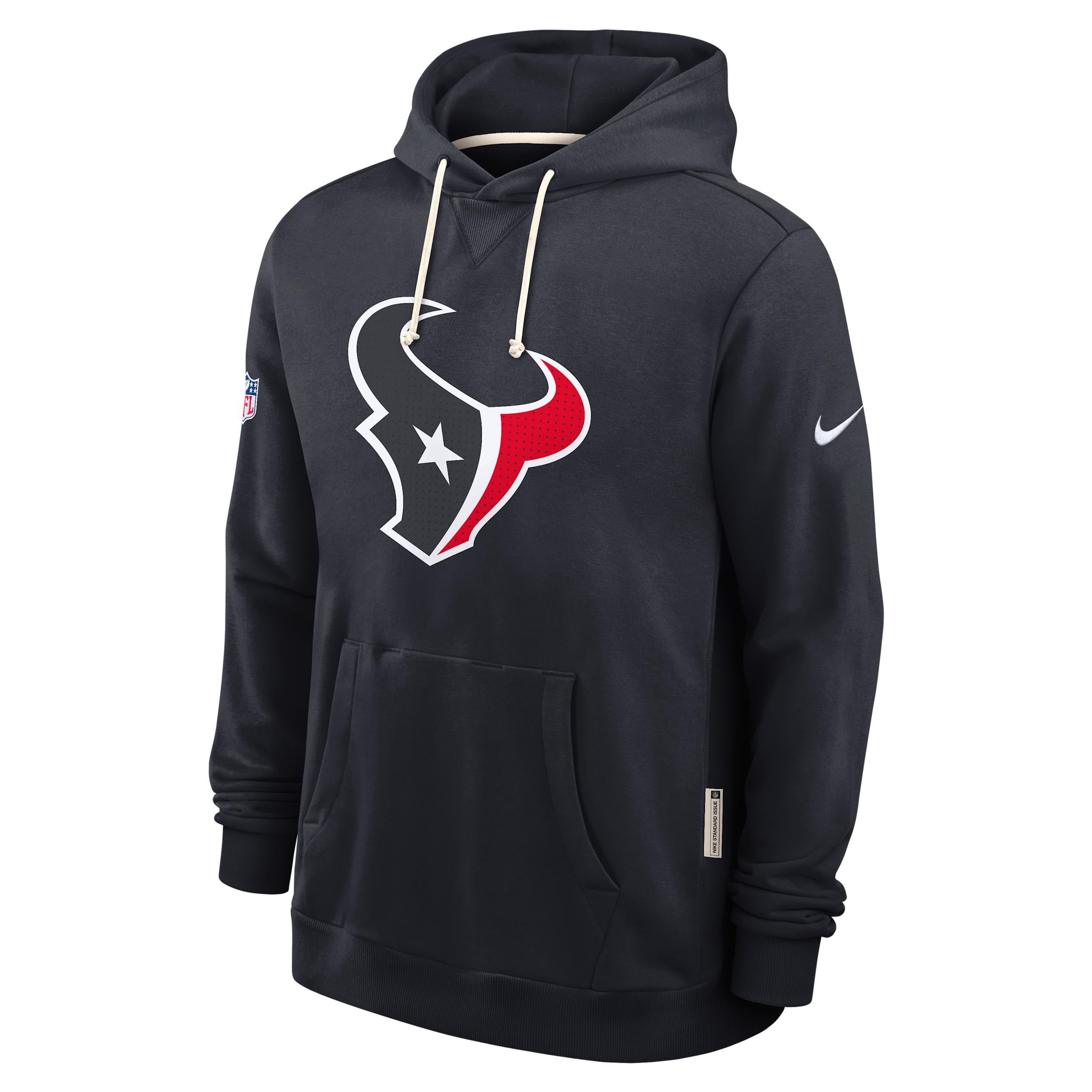 Houston Texans Initial Home Sideline Nike Men's Dri-FIT NFL Pullover Hoodie by NIKE
