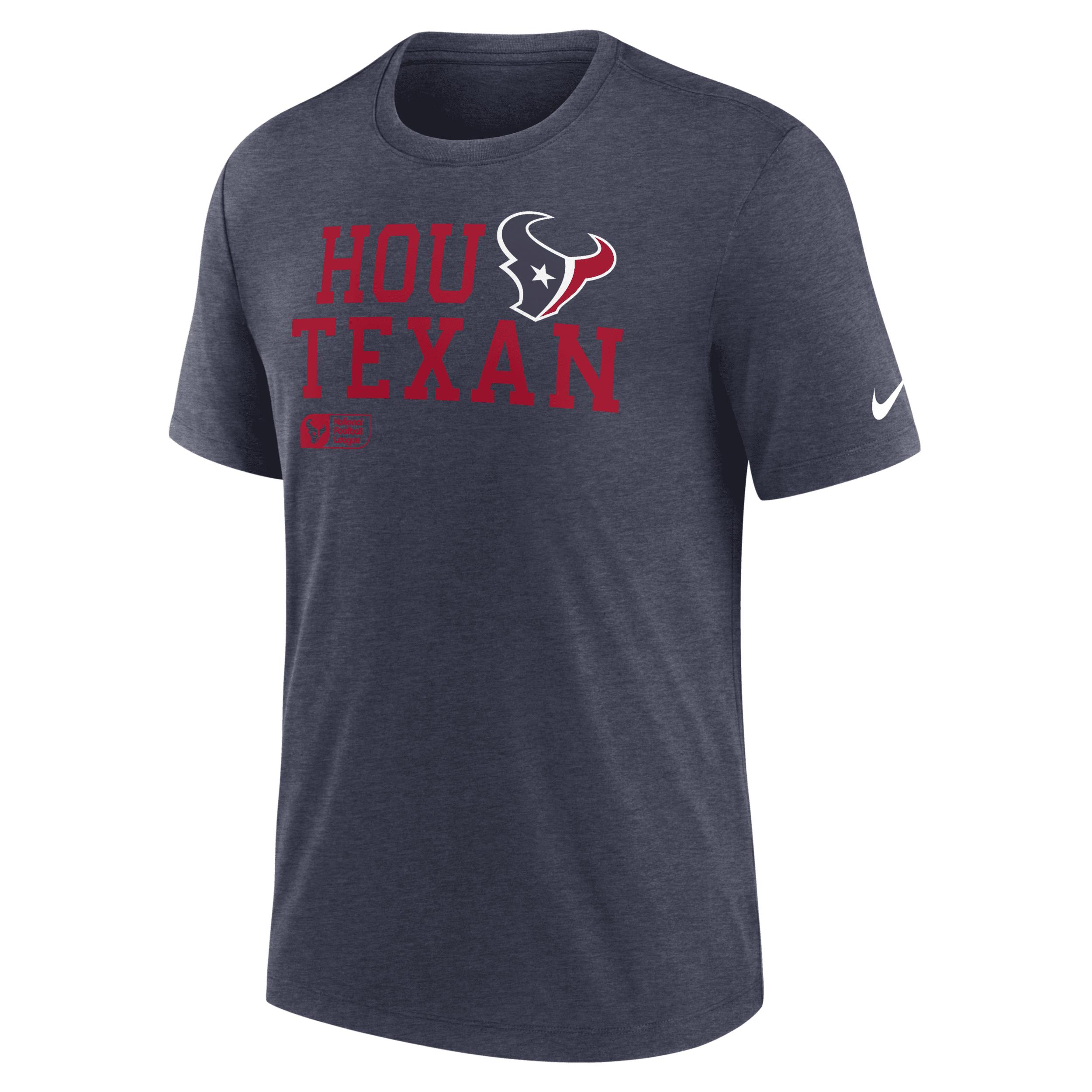 Houston Texans Overlap Lockup Nike Men's NFL T-Shirt by NIKE