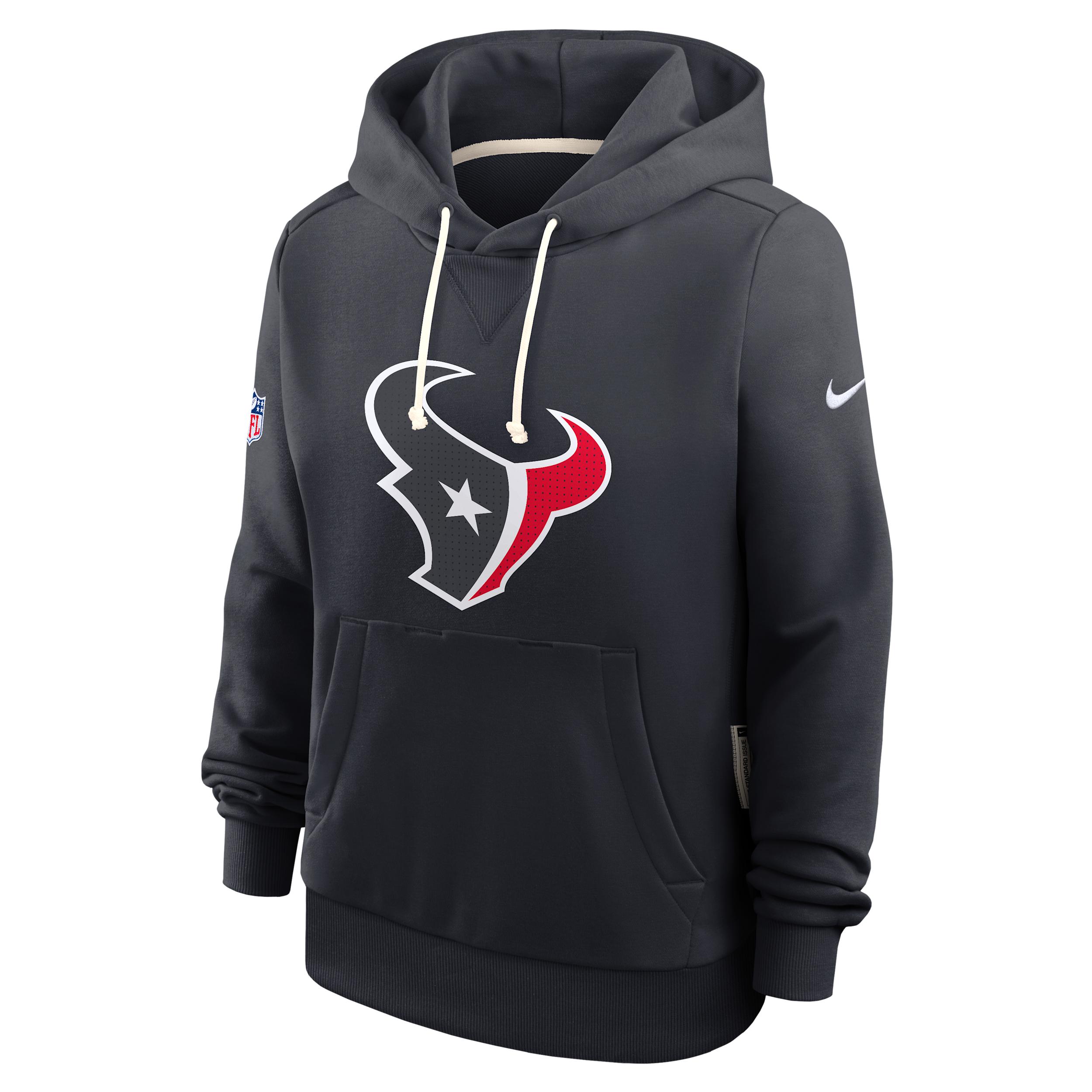 Houston Texans Sideline Nike Women's Dri-FIT NFL Pullover Hoodie by NIKE