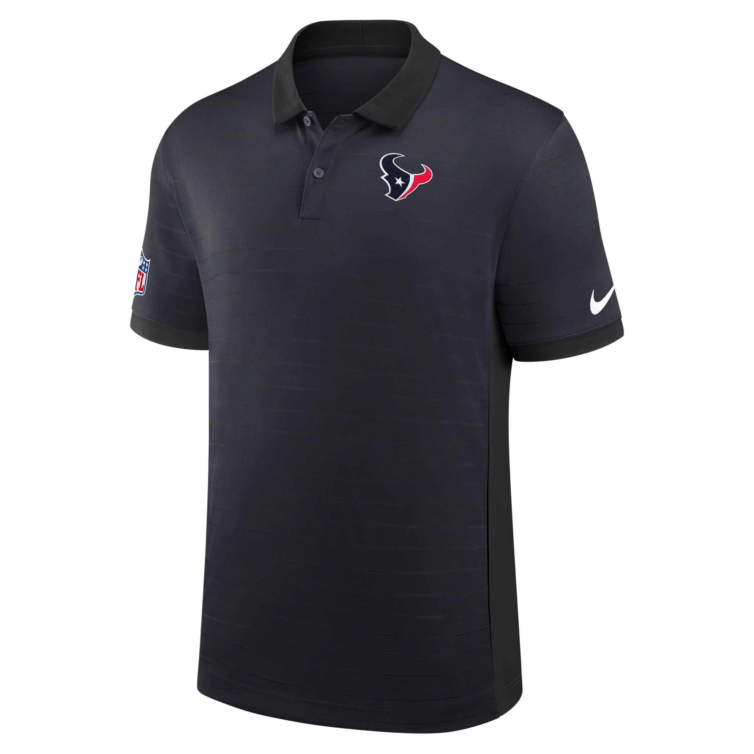 Houston Texans Sideline Victory Stripe Nike Men's Dri-FIT NFL Polo by NIKE