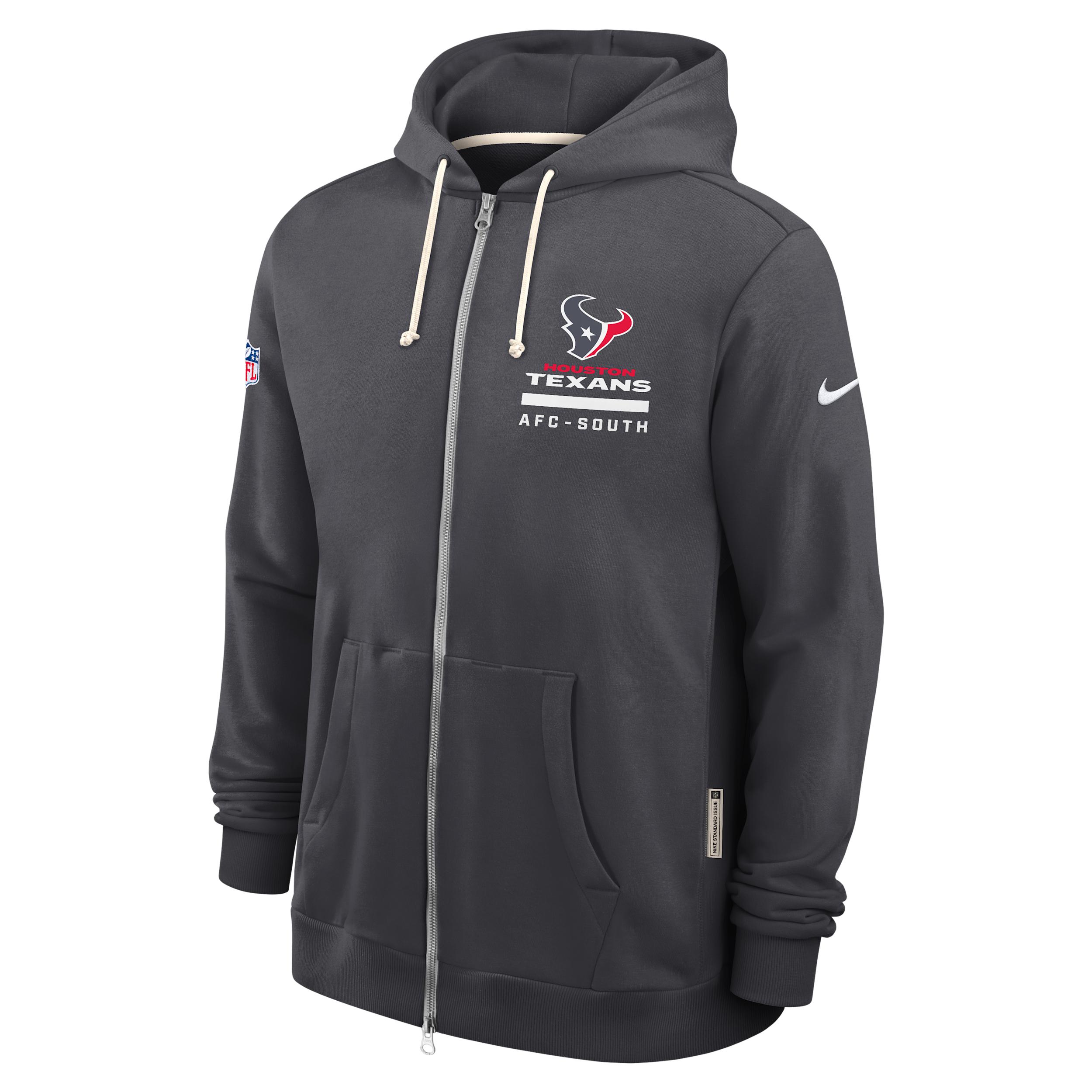 Houston Texans Utility Player Sideline Nike Men's Dri-FIT NFL Full-Zip Hoodie by NIKE