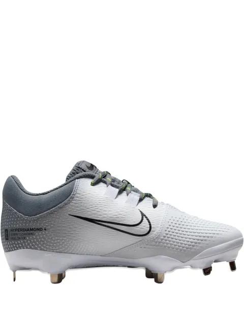 Hyperdiamond 4 Pro "Cool Grey/Black/White/Volt" sneakers by NIKE