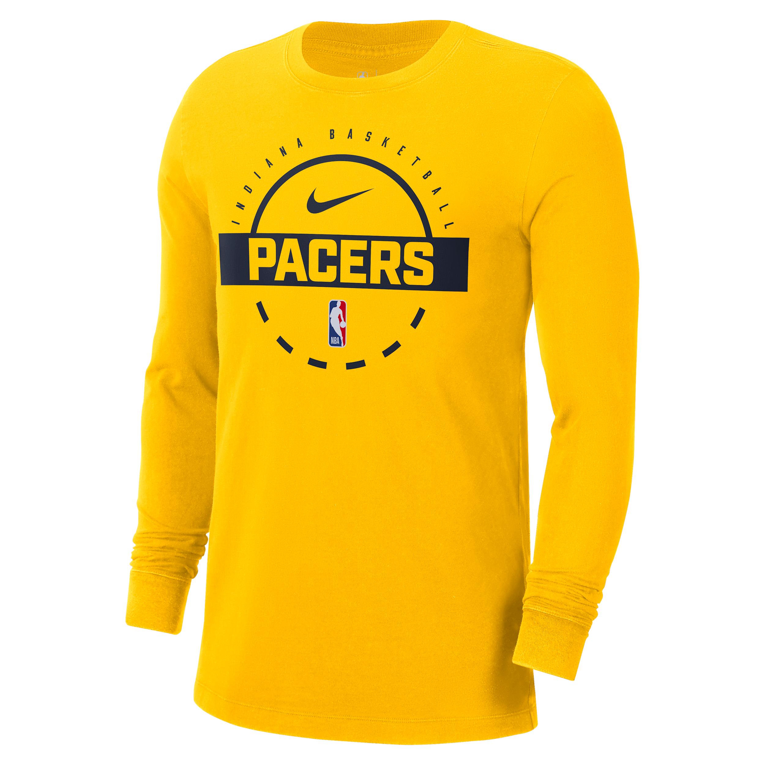 Indiana Pacers Nike Men's NBA Practice Long-Sleeve T-Shirt by NIKE