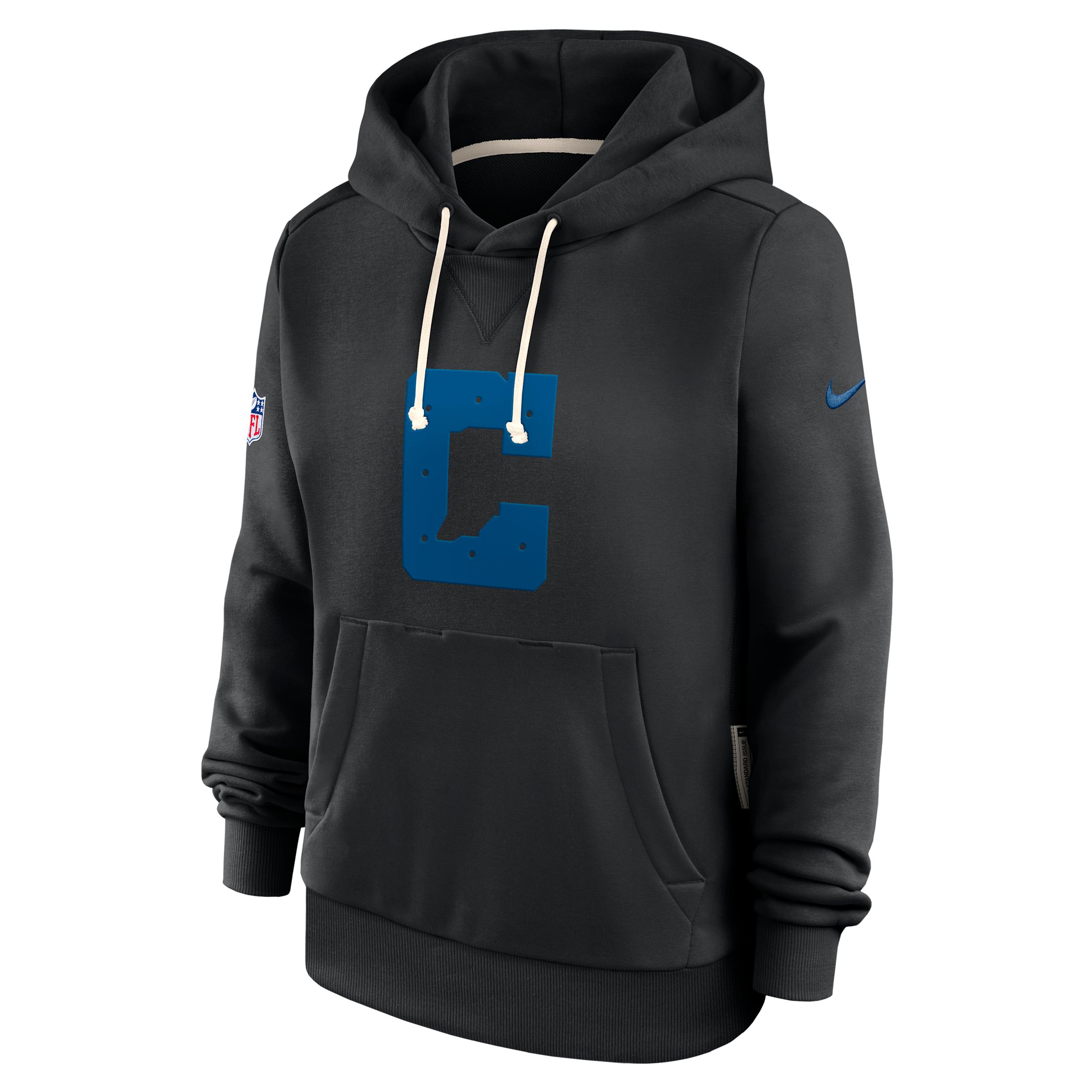 Indianapolis Colts Alt 2 Pack Nike Women's Dri-FIT NFL Pullover Hoodie by NIKE