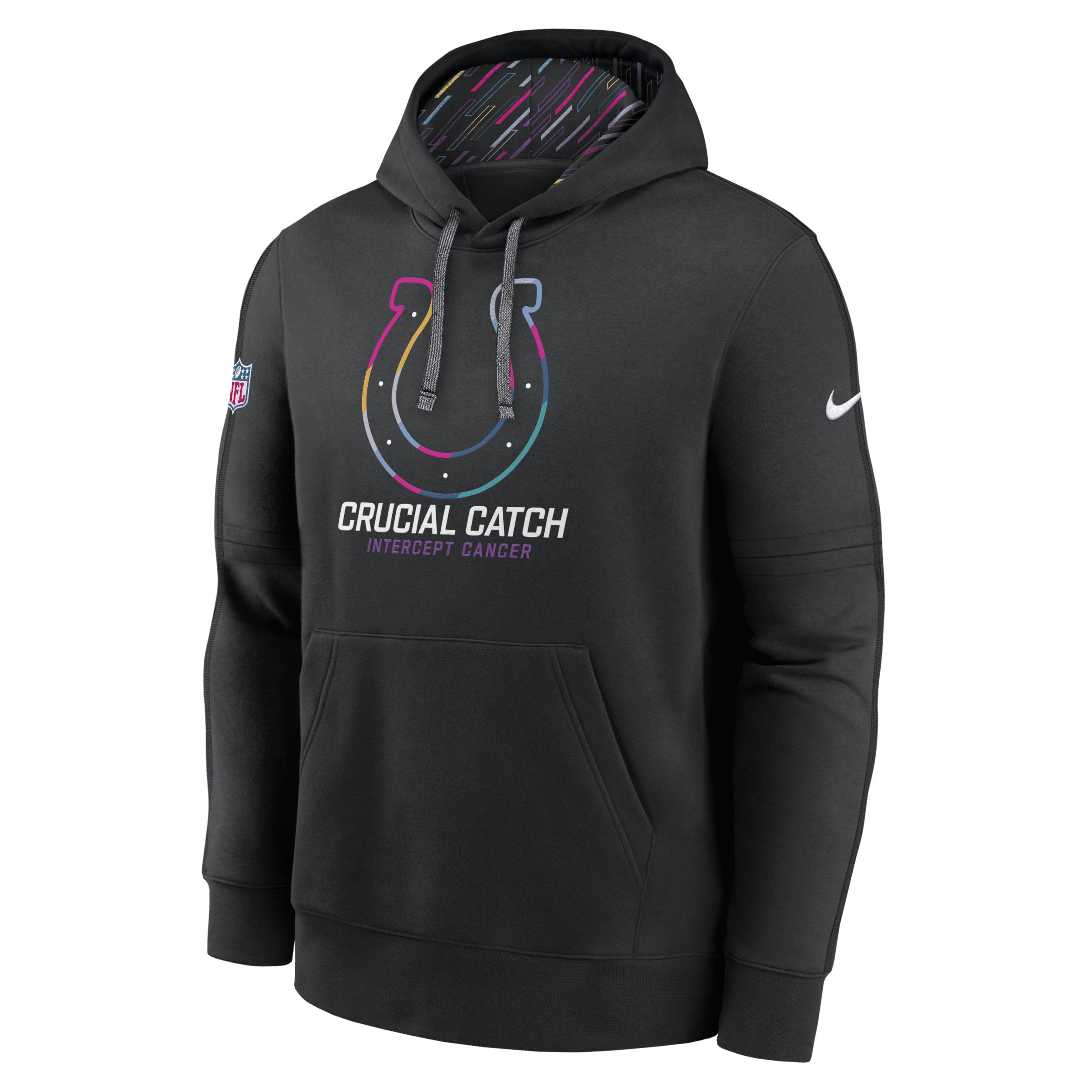 Indianapolis Colts Crucial Catch Club Nike Men's NFL Pullover Hoodie by NIKE
