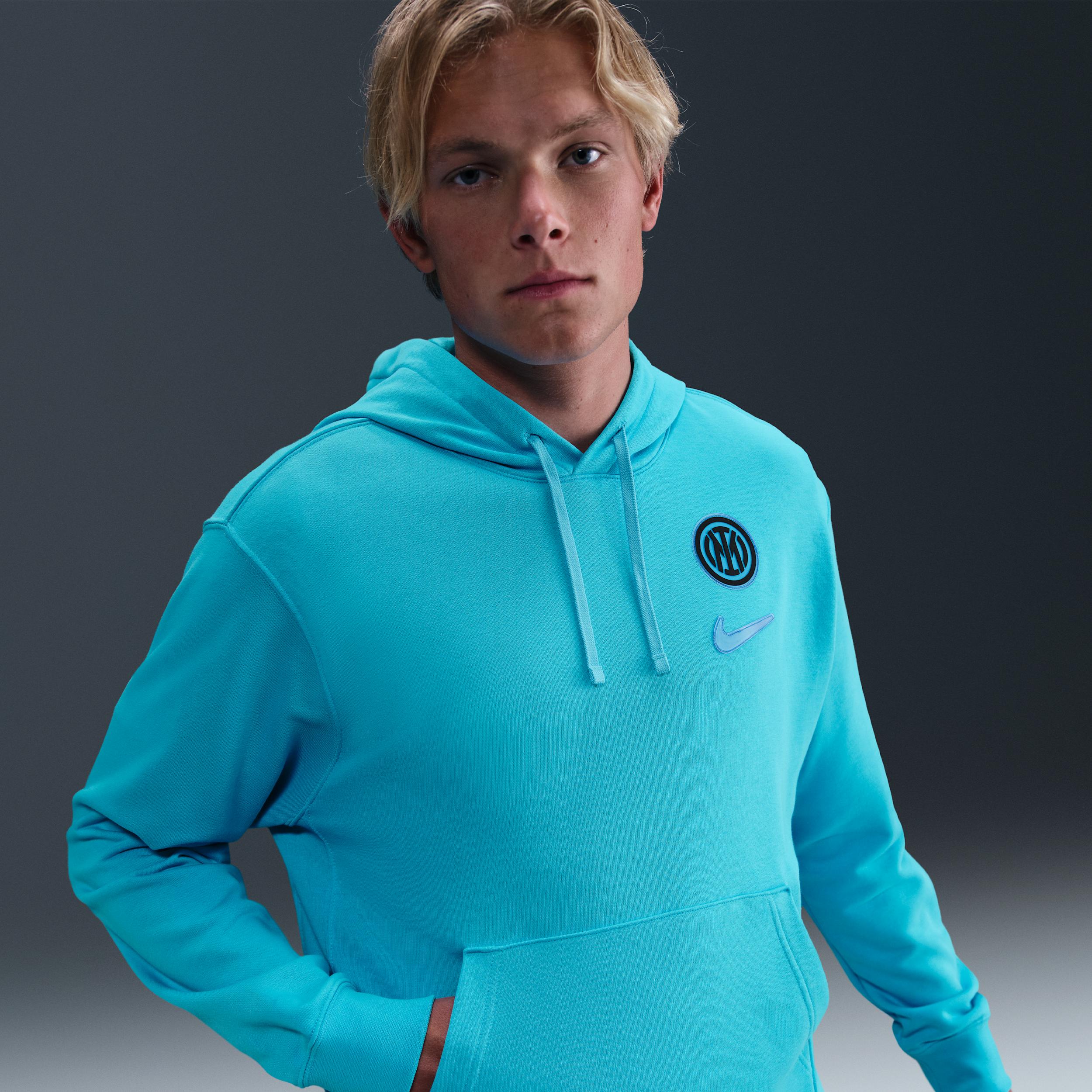 Inter Milan Club Nike Men's Soccer Pullover Hoodie by NIKE