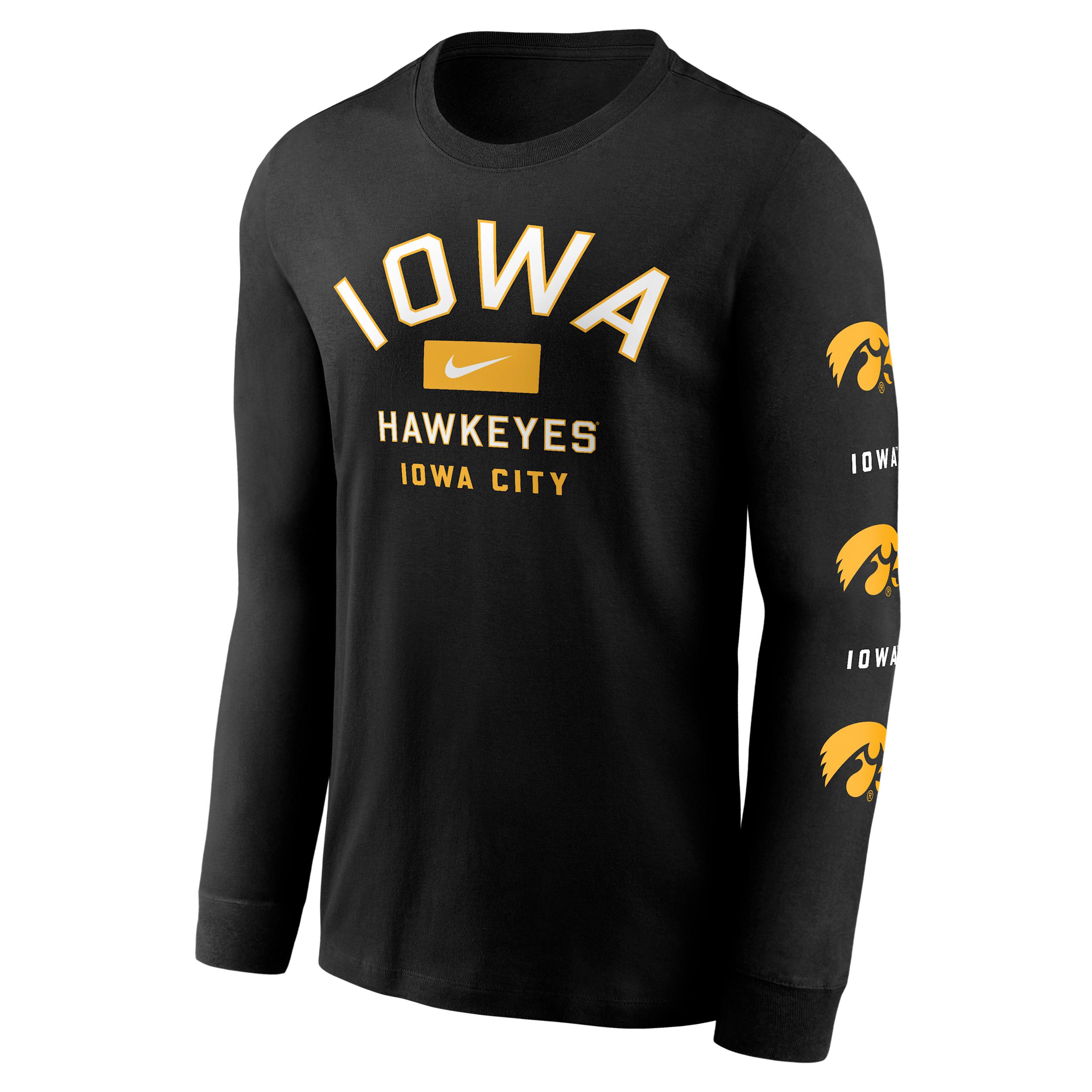 Iowa Campus Classic Location Nike Men's College Long-Sleeve T-Shirt by NIKE