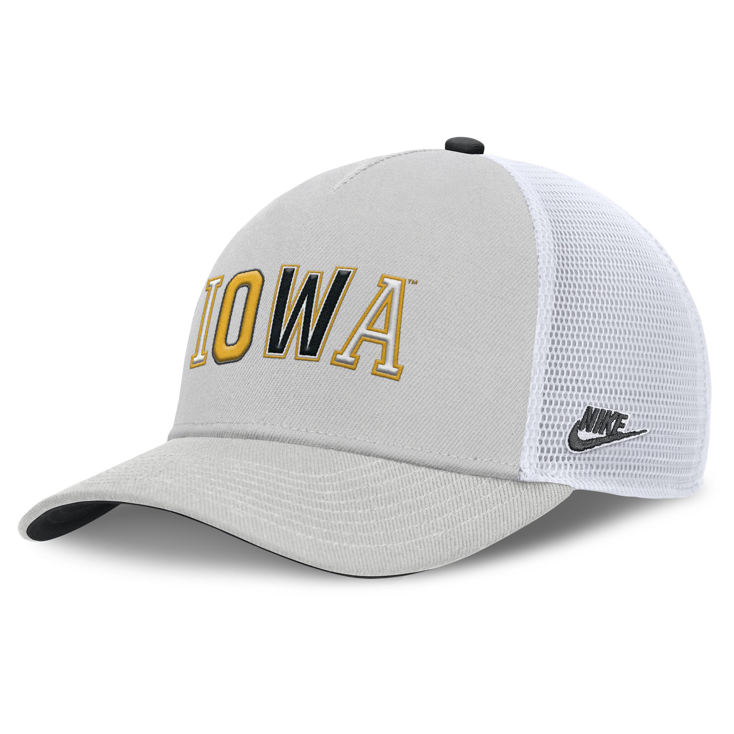 Iowa Legacy Basketball Rise Nike Unisex College Trucker Adjustable Hat by NIKE