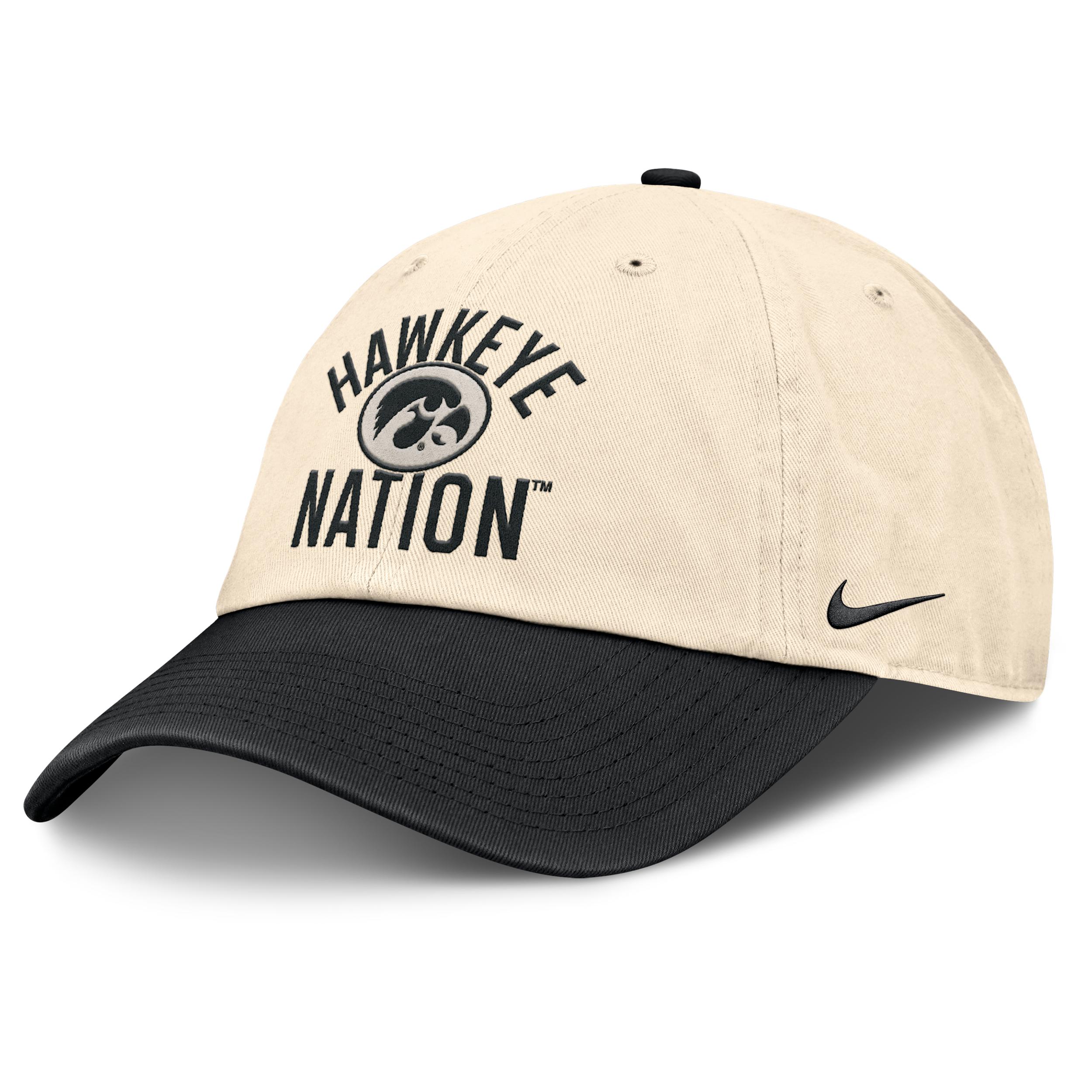 Iowa Primetime 2-Tone Club Nike Unisex College Adjustable Hat by NIKE