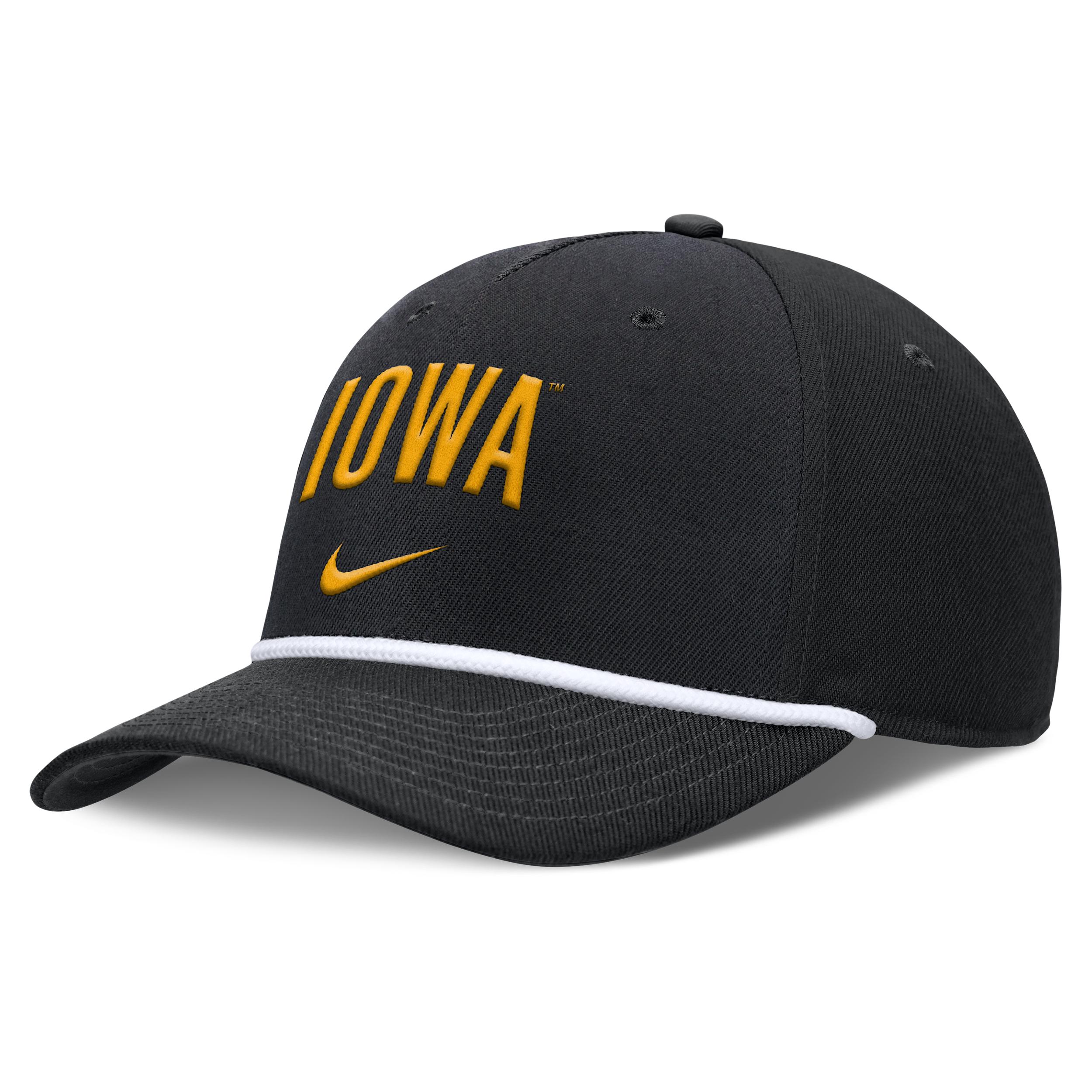 Iowa Primetime Rise Campus Nike Men's College Adjustable Hat by NIKE
