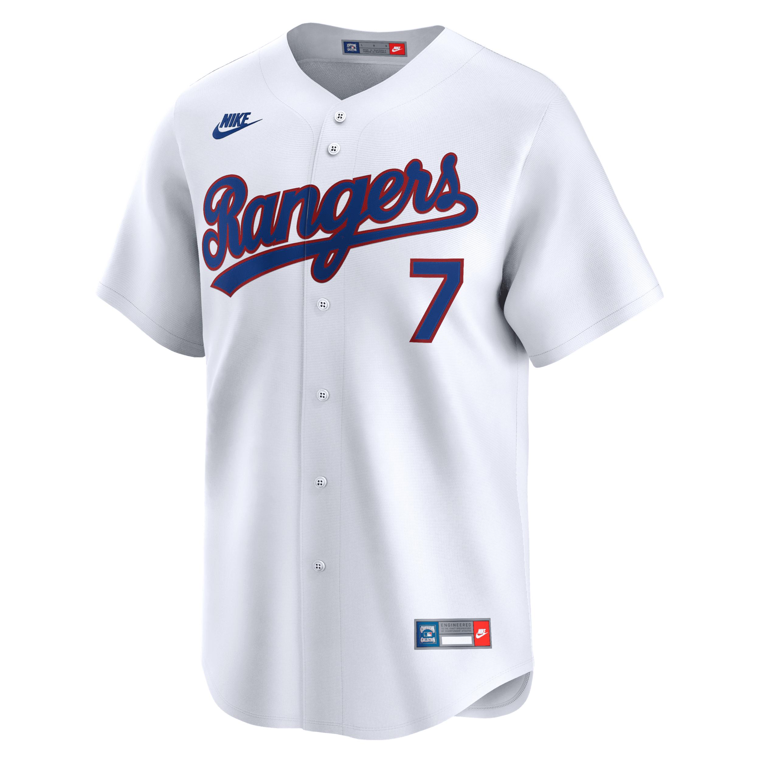 IvÃ¡n RodrÃ­guez Texas Rangers Cooperstown Nike Men's Dri-FIT ADV MLB Limited Jersey by NIKE