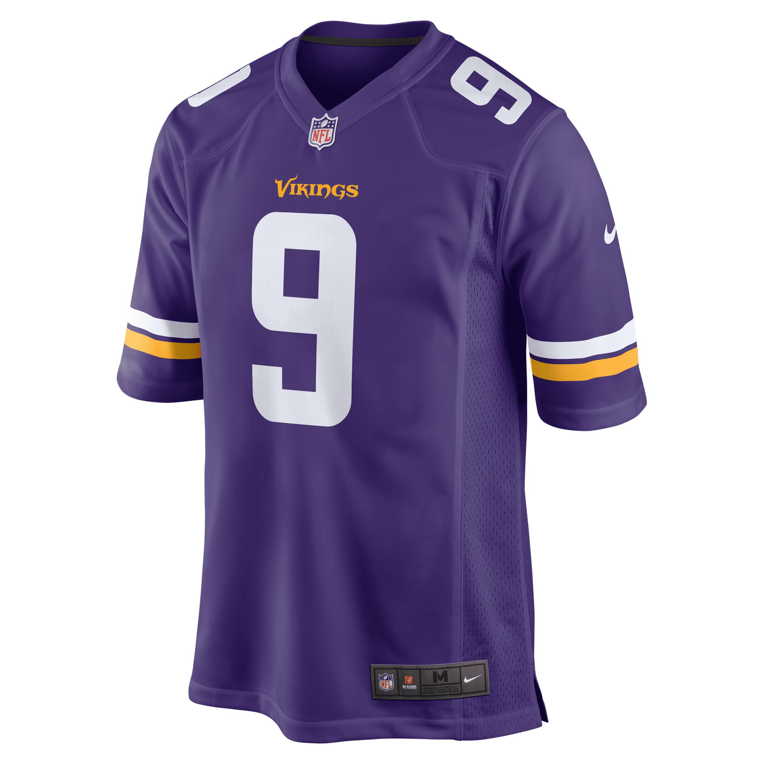 J.J. McCarthy Minnesota Vikings Nike Men's NFL Game Jersey by NIKE
