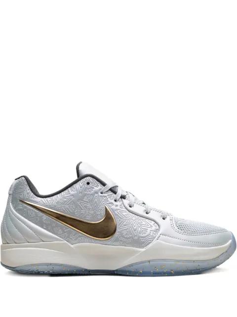 JA 2 "Christmas - Light Silver/Metallic Gold-Iron Grey" sneakers by NIKE