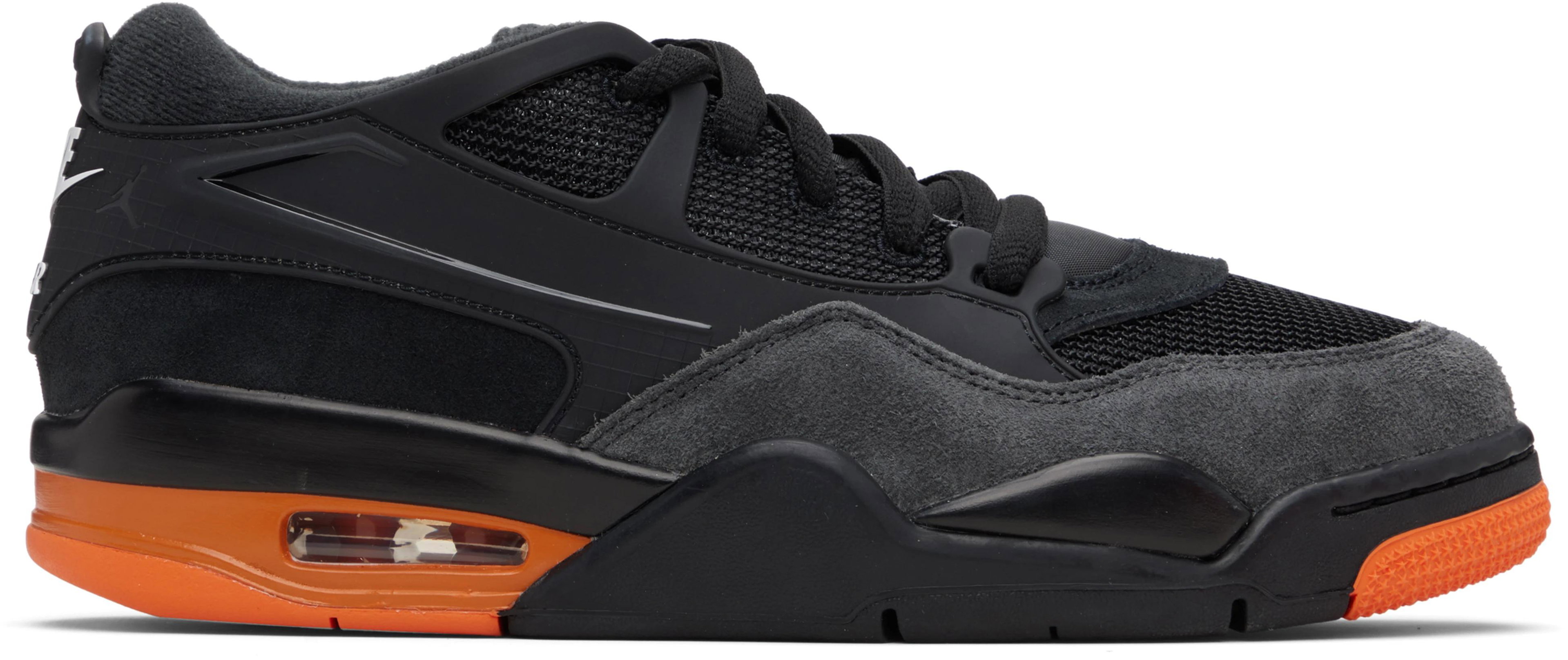 Black & Red Air Jordan 4 RM Sneakers by NIKE JORDAN