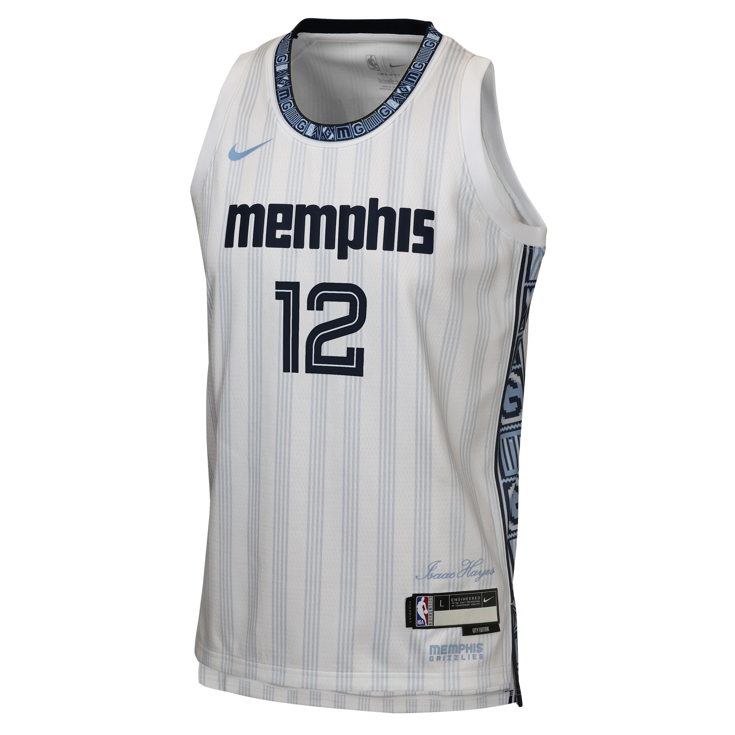 Ja Morant Memphis Grizzlies City Edition Big Kids' Nike NBA Swingman Jersey by NIKE