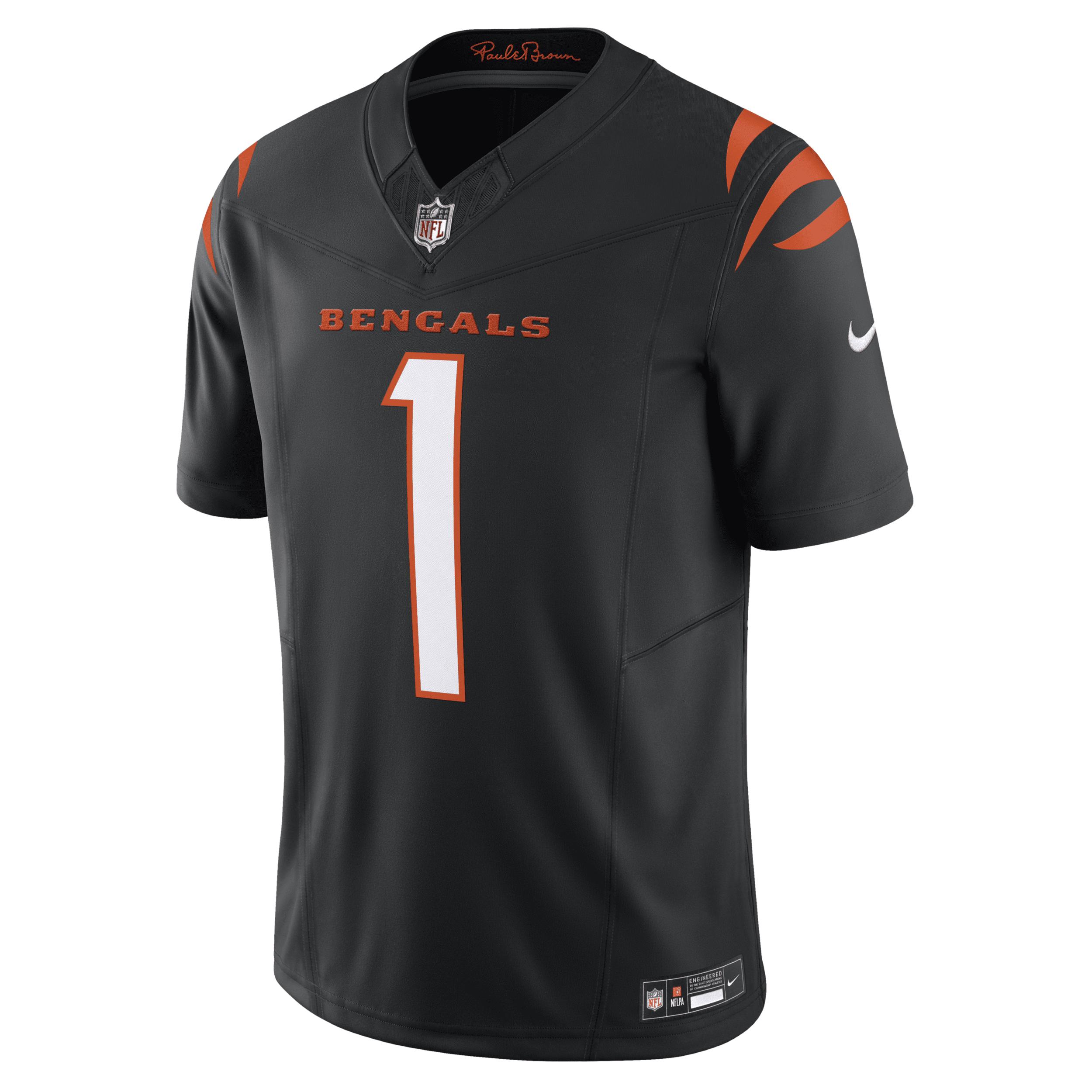 Ja'Marr Chase Cincinnati Bengals Nike Men's Dri-FIT NFL Limited Football Jersey by NIKE