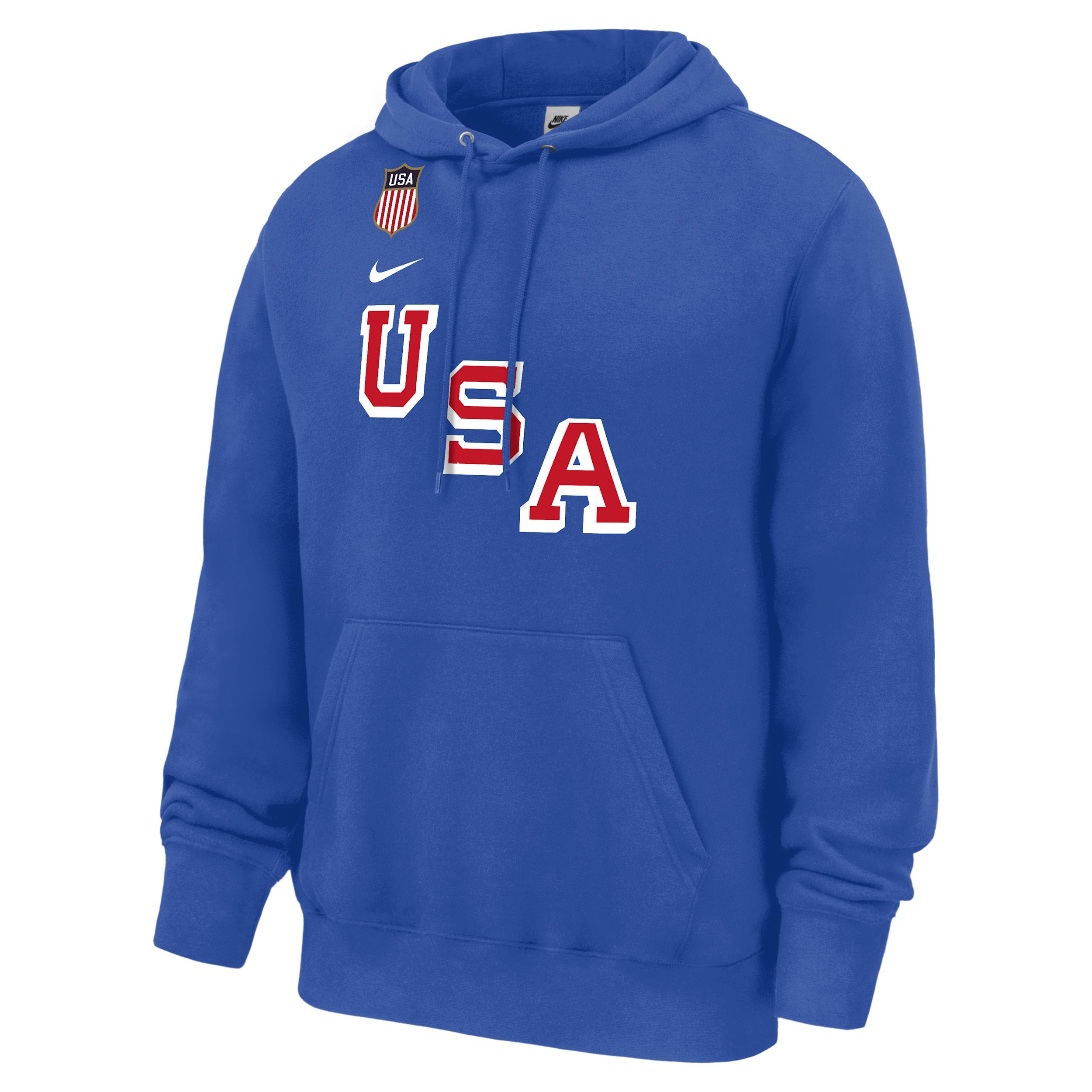 Jack Eichel USA Club Fleece Nike Men's Pullover Hoodie by NIKE