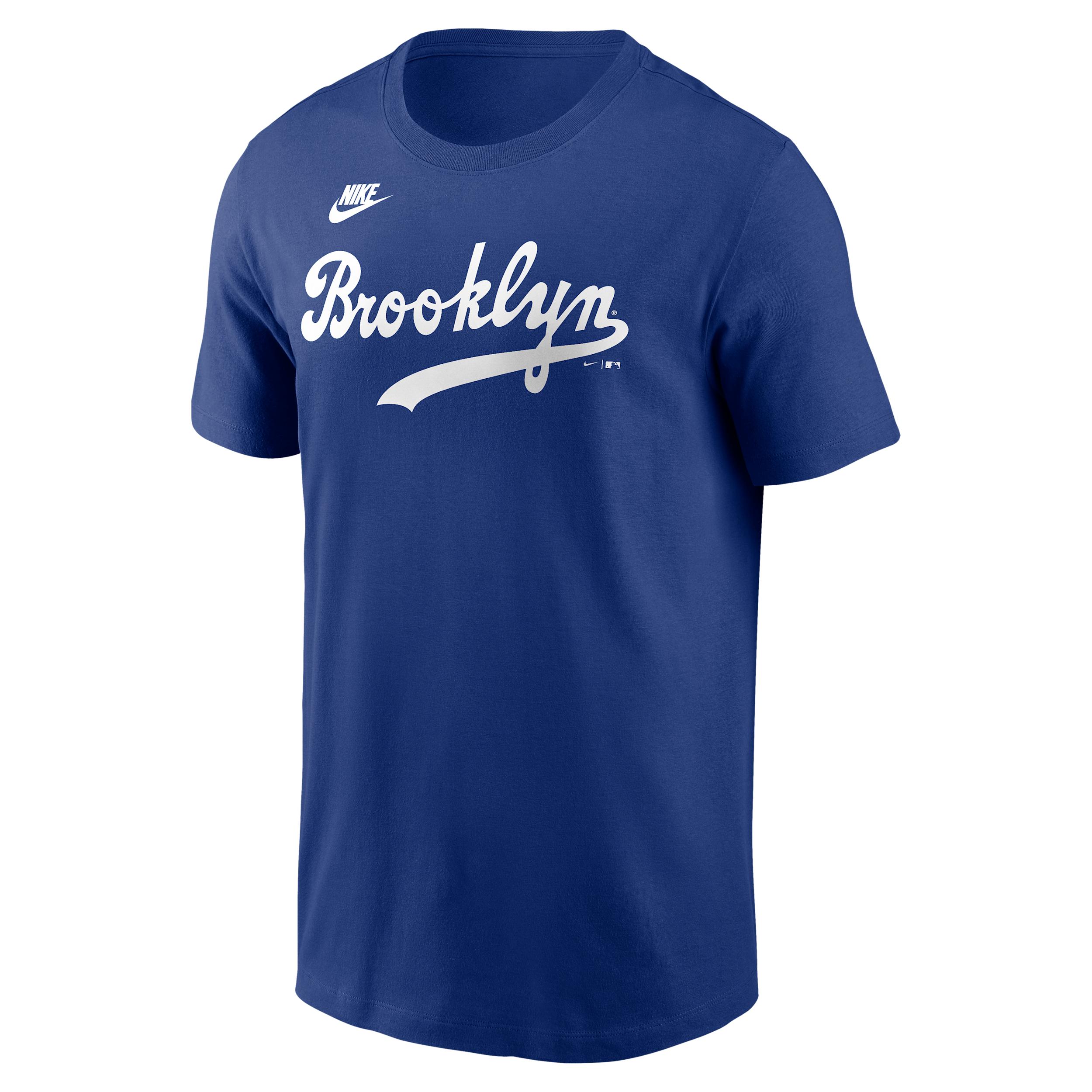 Jackie Robinson Brooklyn Dodgers Cooperstown Nike Men's MLB T-Shirt by NIKE