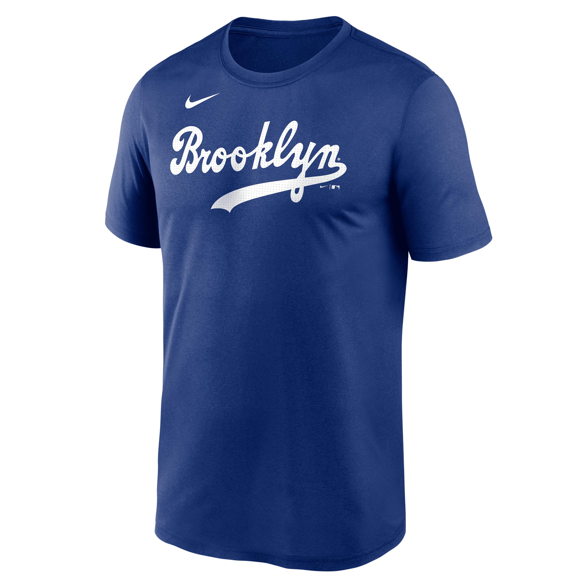 Jackie Robinson Brooklyn Dodgers Legend Home Nike Men's Dri-FIT MLB T-Shirt by NIKE
