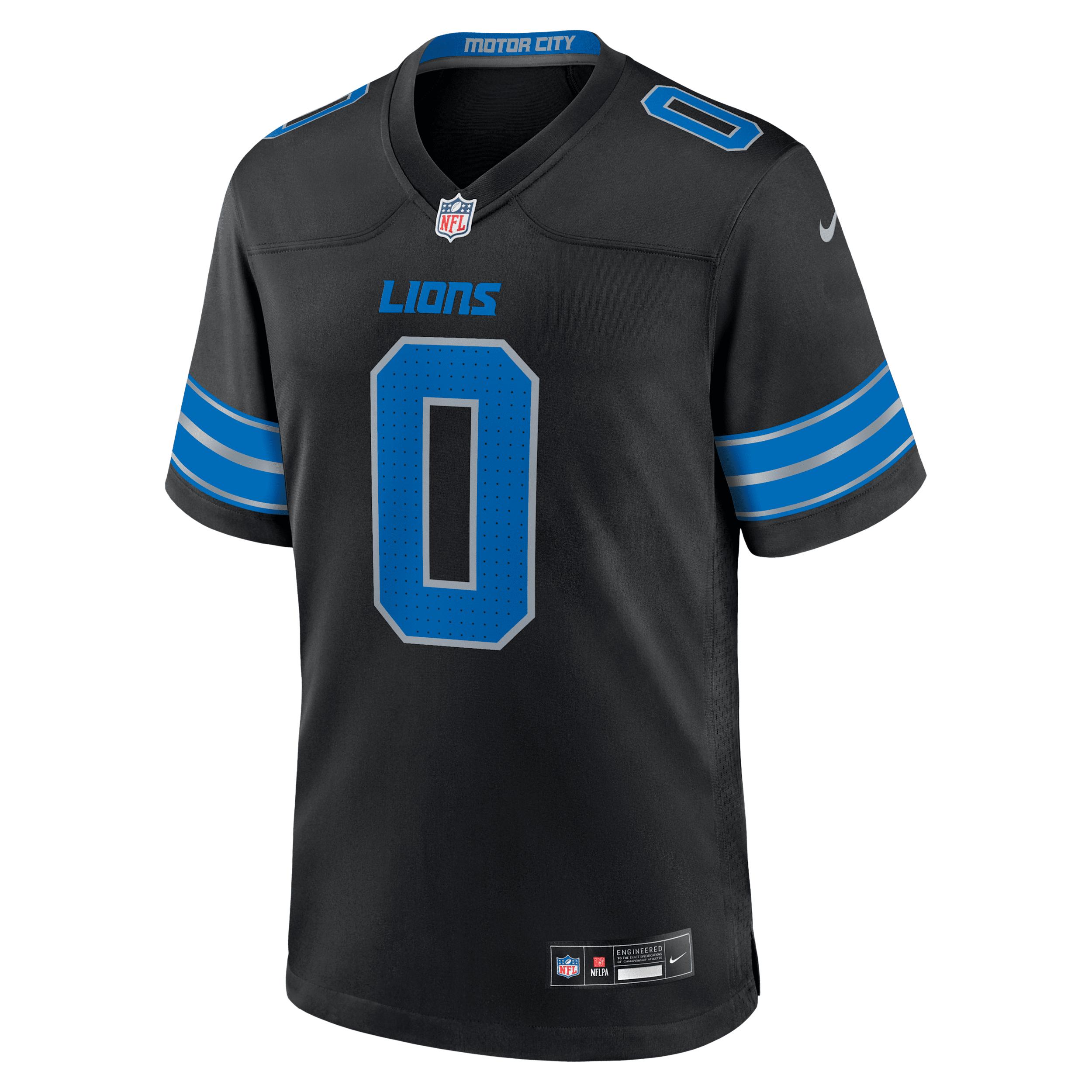 Jahmyr Gibbs Detroit Lions Nike Men's NFL Game Jersey by NIKE