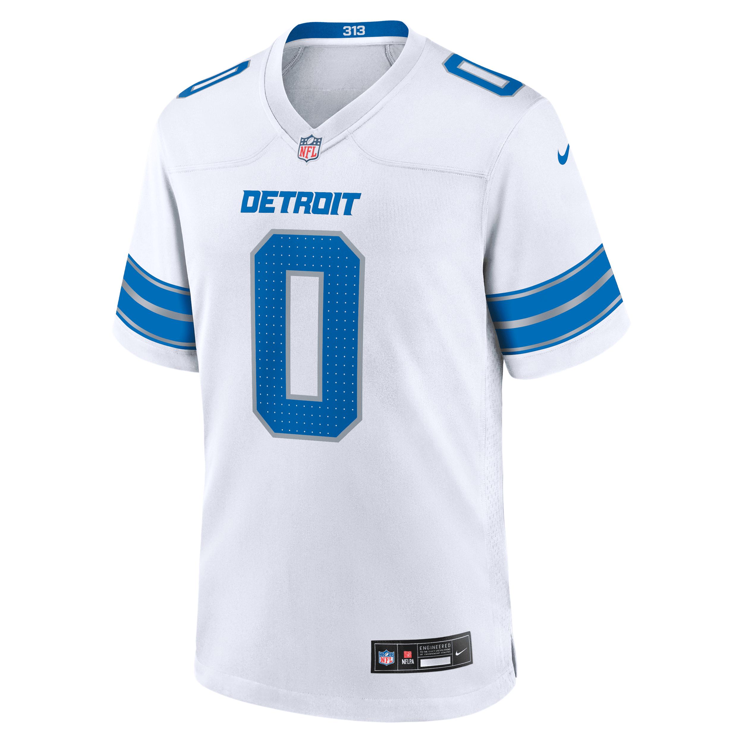 Jahmyr Gibbs Detroit Lions Nike Men's NFL Game Jersey by NIKE
