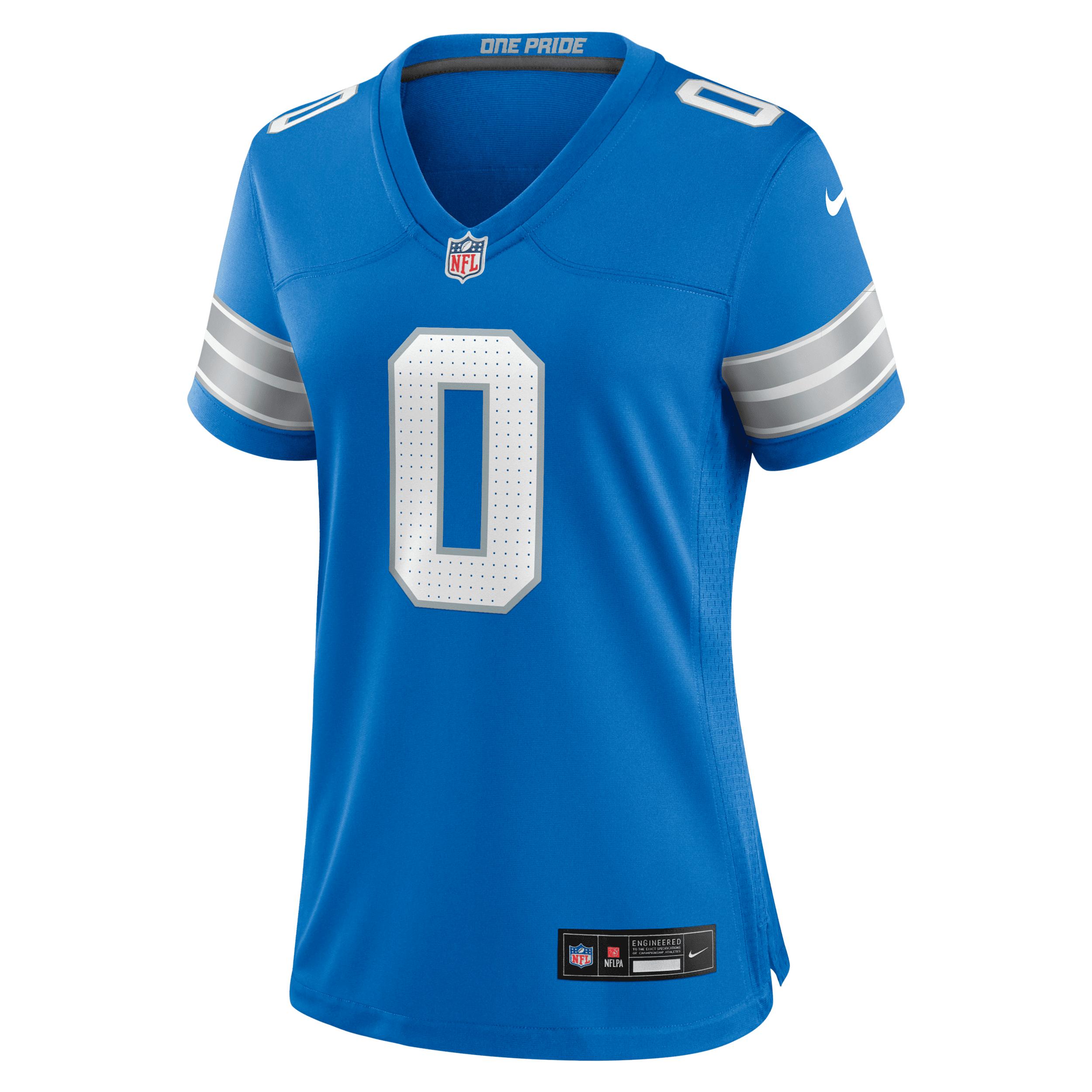 Jahmyr Gibbs Detroit Lions Womenâs Nike Women's NFL Game Jersey by NIKE