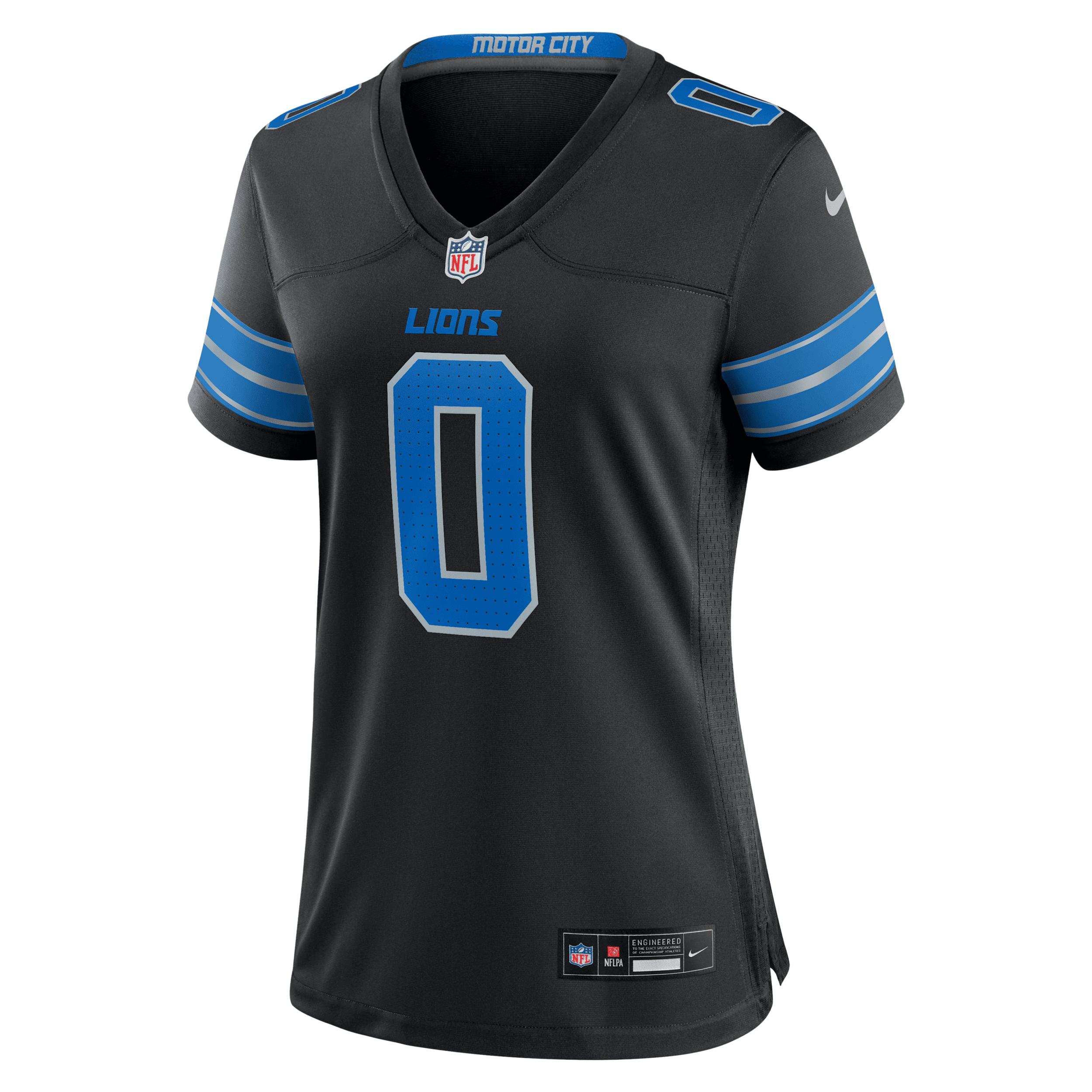 Jahmyr Gibbs Detroit Lions Womenâs Nike Women's NFL Game Jersey by NIKE