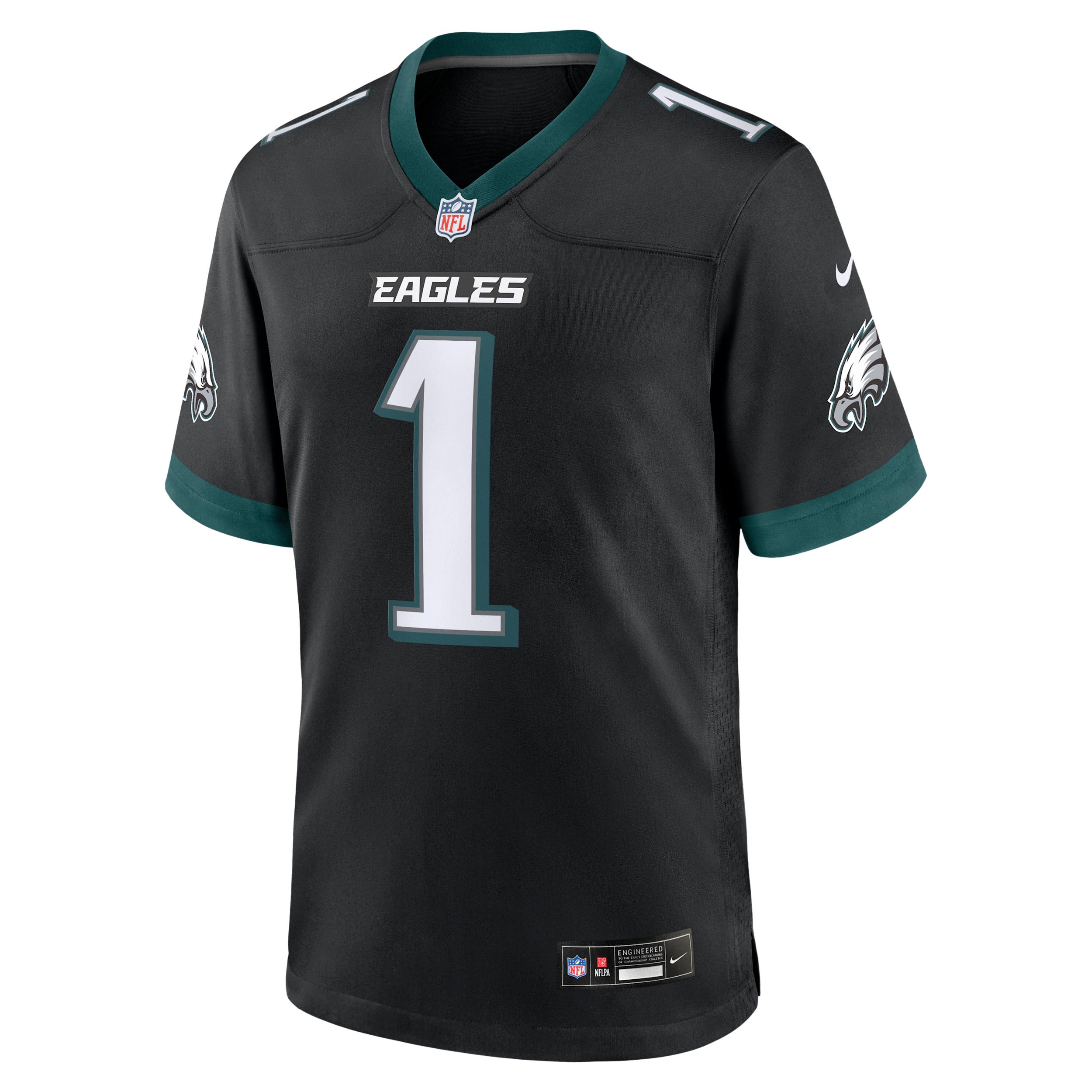 Jalen Hurts Philadelphia Eagles Nike Men's NFL Game Jersey by NIKE