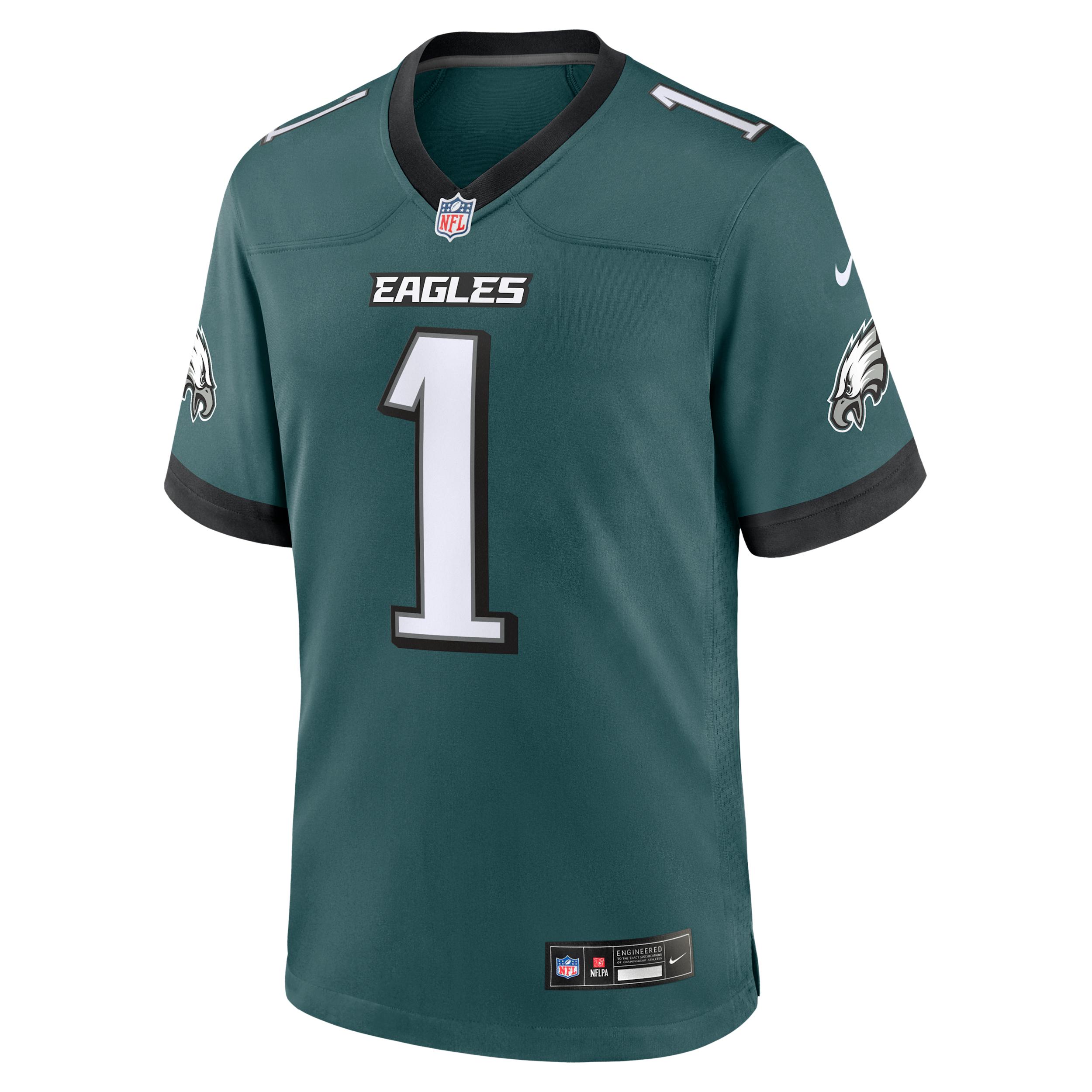 Jalen Hurts Philadelphia Eagles Nike Men's NFL Game Jersey by NIKE