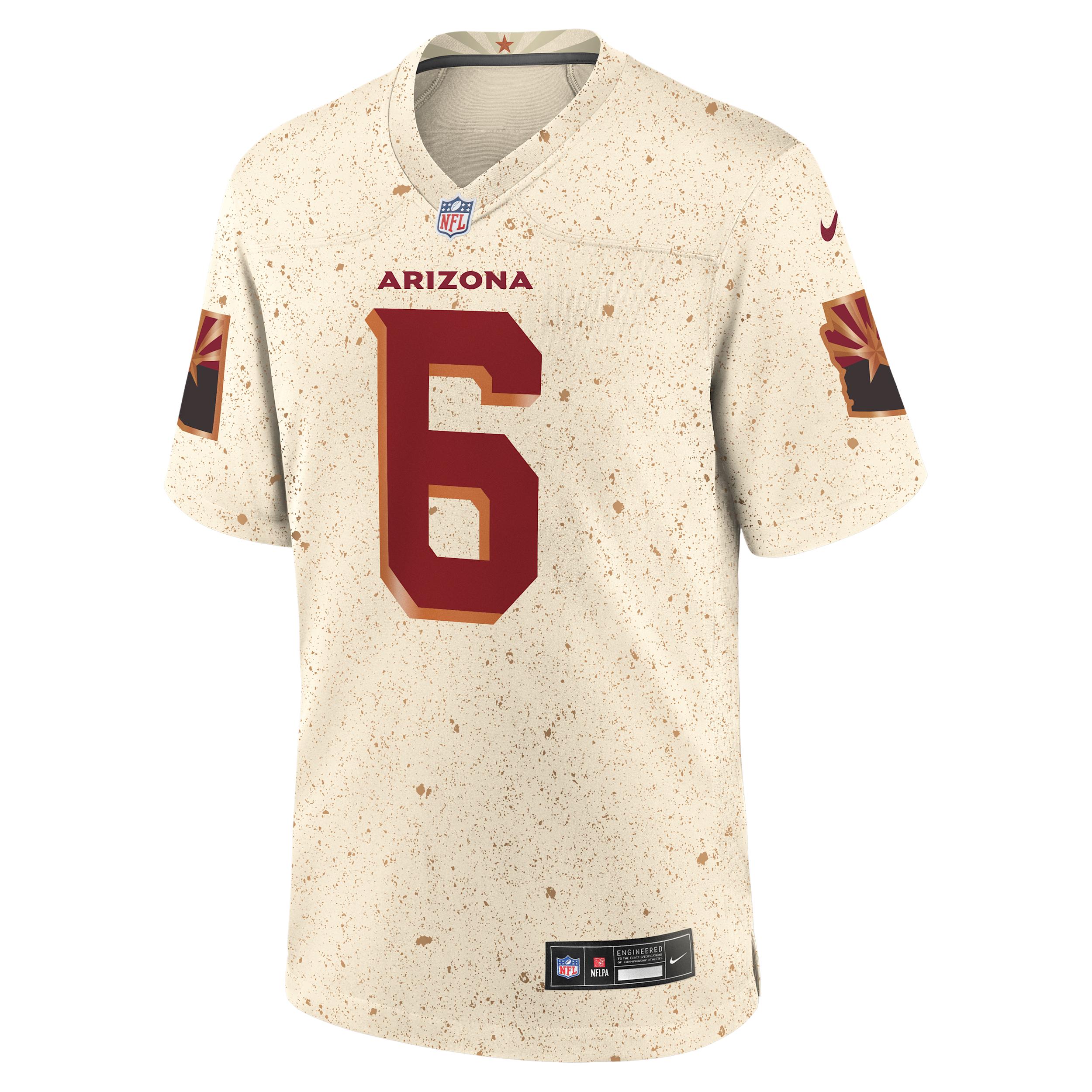James Conner Arizona Cardinals Rivalries Collection Menâs Nike Men's NFL Game Jersey by NIKE