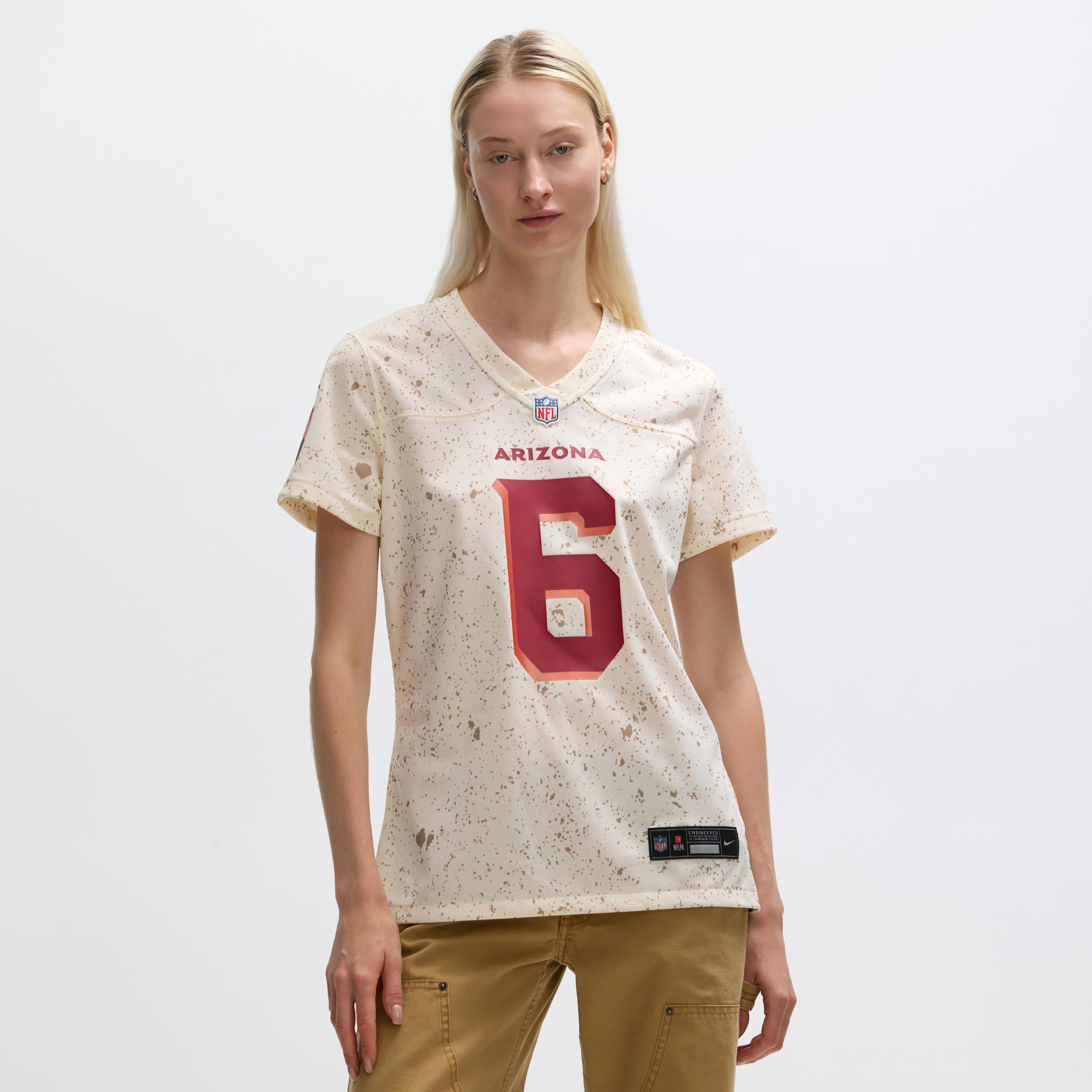 James Conner Arizona Cardinals Rivalries Collection Womenâs Nike Women's NFL Game Jersey by NIKE
