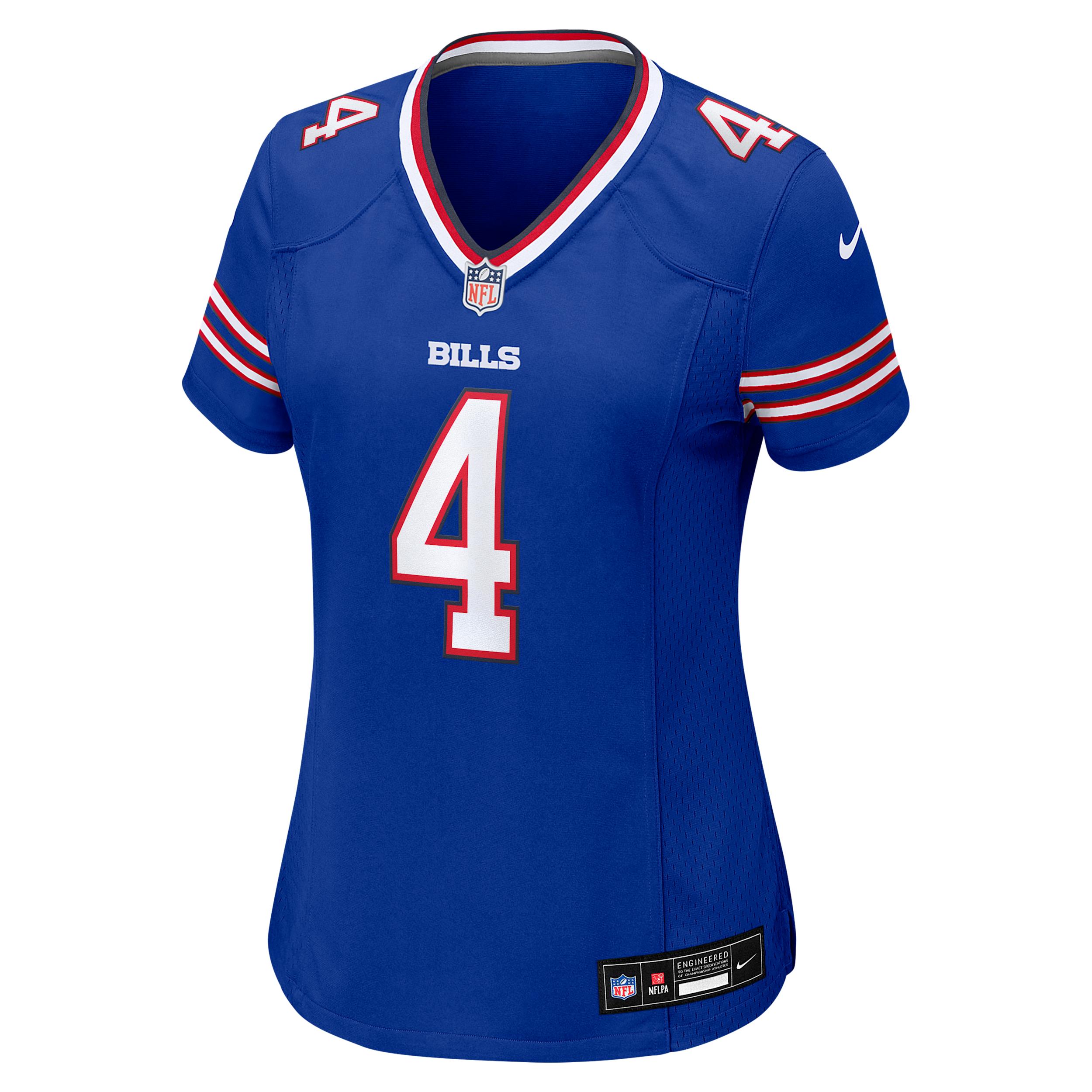 James Cook III Buffalo Bills Womenâs Nike Women's NFL Game Jersey by NIKE