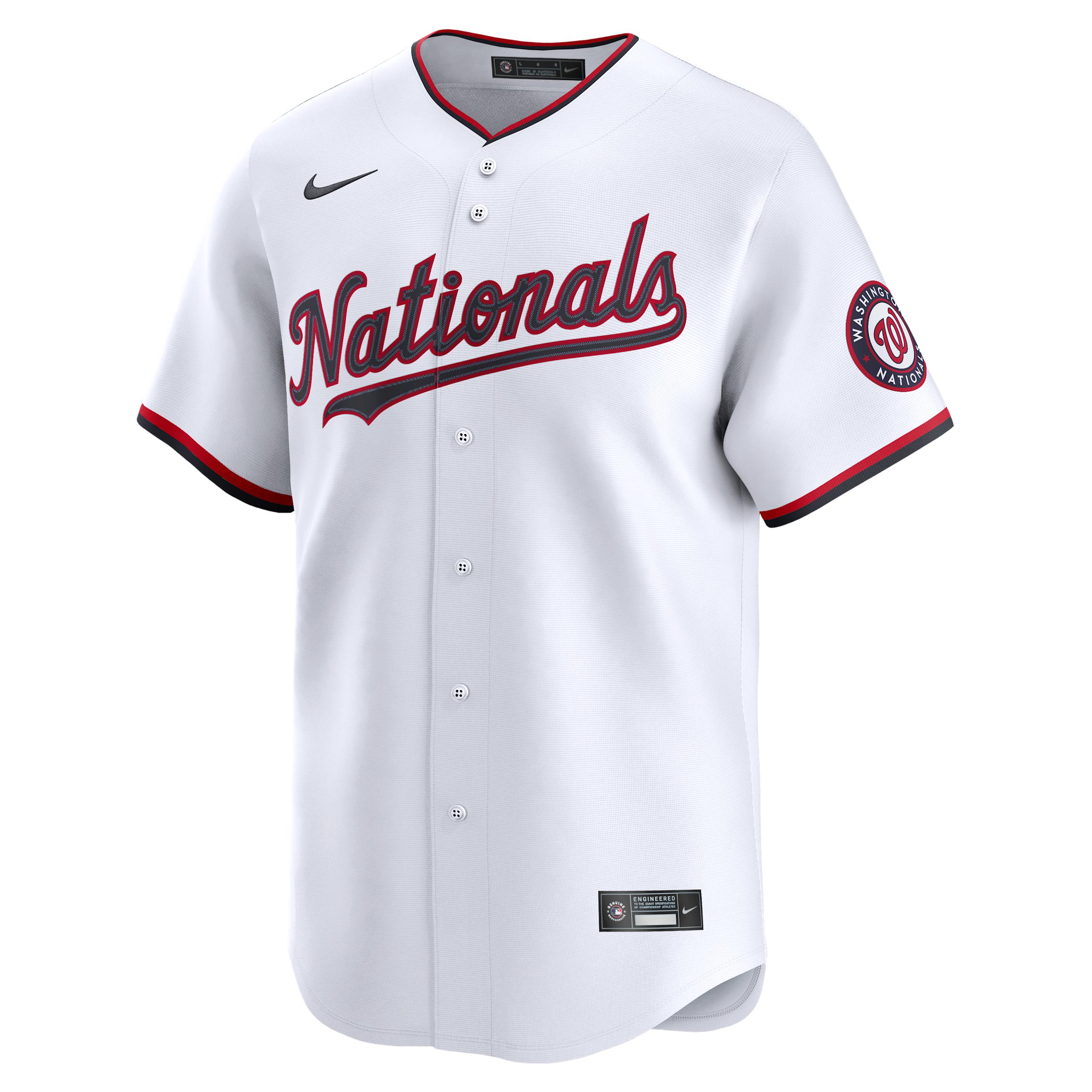 James Wood Washington Nationals Nike Men's Dri-FIT MLB Limited Jersey by NIKE
