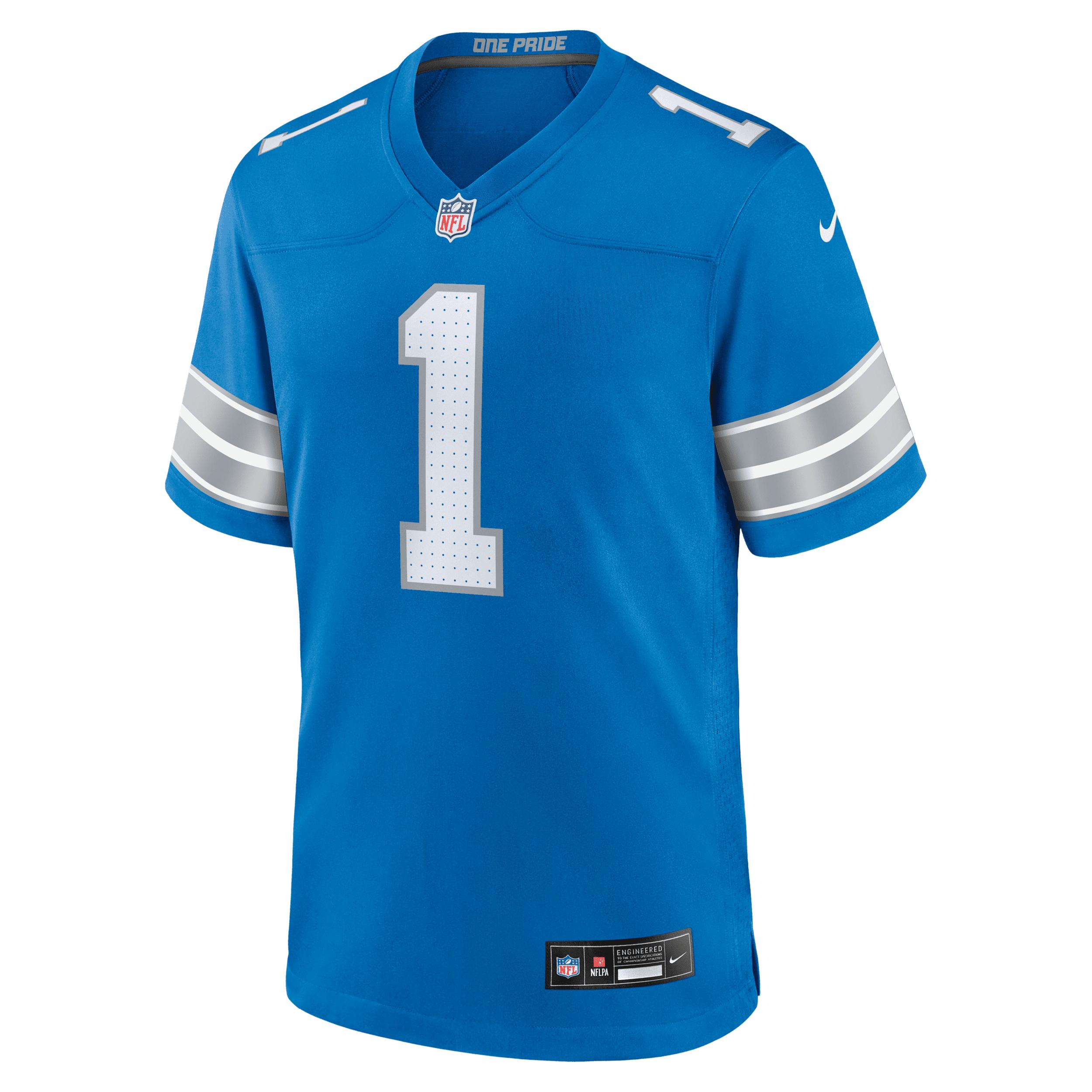 Jameson Williams Detroit Lions Nike Men's NFL Game Jersey by NIKE