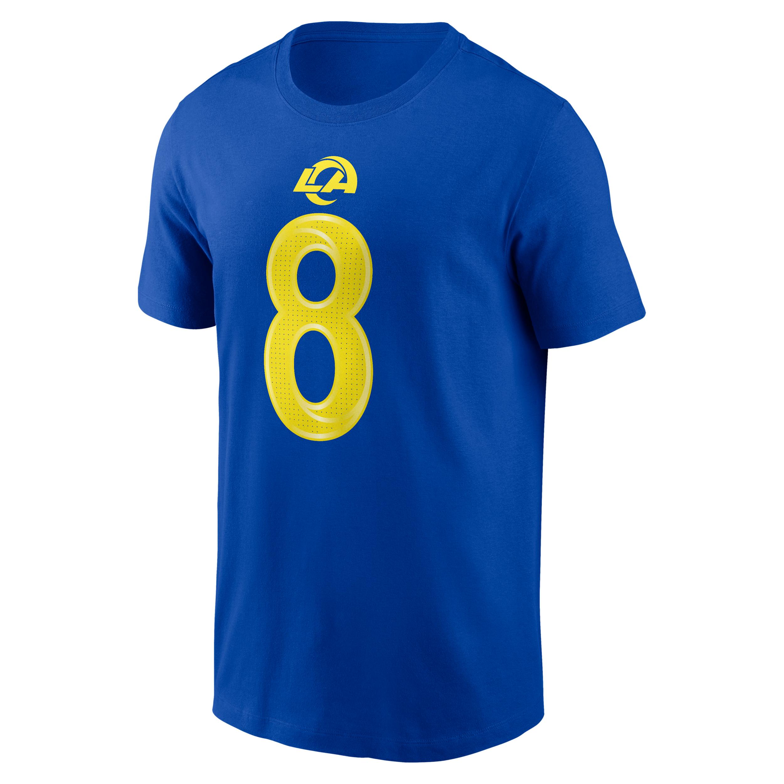 Jared Verse Los Angeles Rams Nike Men's NFL T-Shirt by NIKE