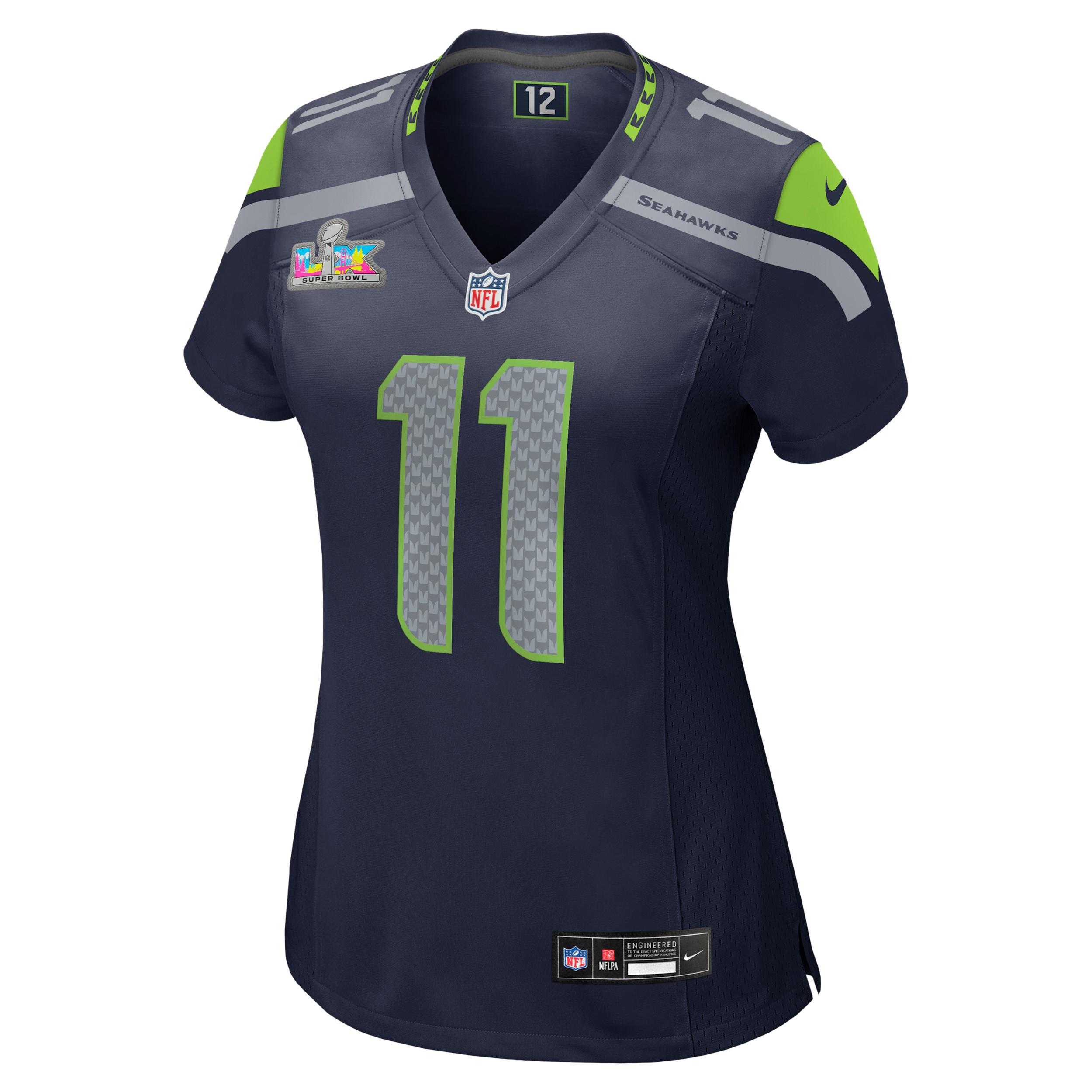 Jaxon Smith-Njigba Seattle Seahawks Super Bowl LX Nike Women's NFL Game Jersey by NIKE
