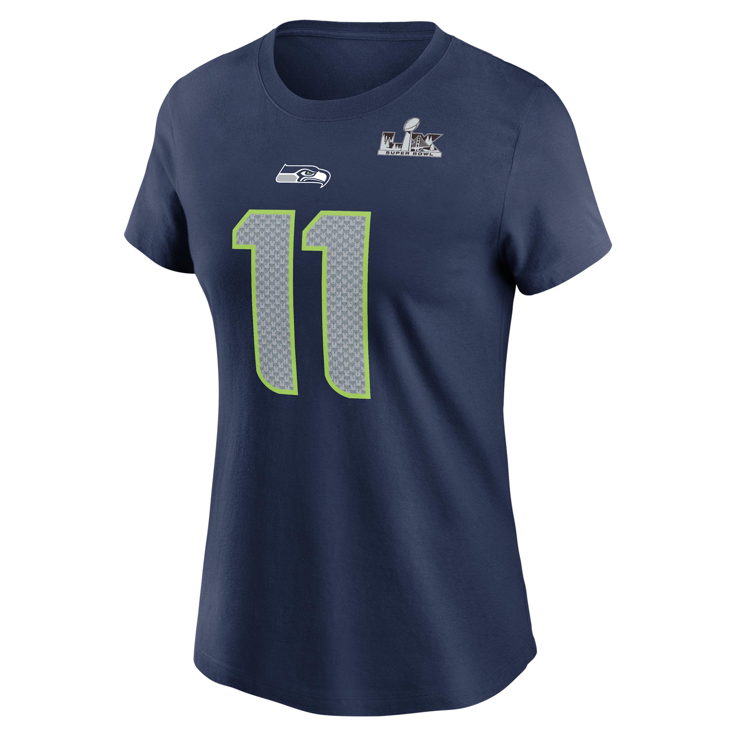 Jaxon Smith-Njigba Seattle Seahawks Super Bowl LX Nike Women's NFL T-Shirt by NIKE