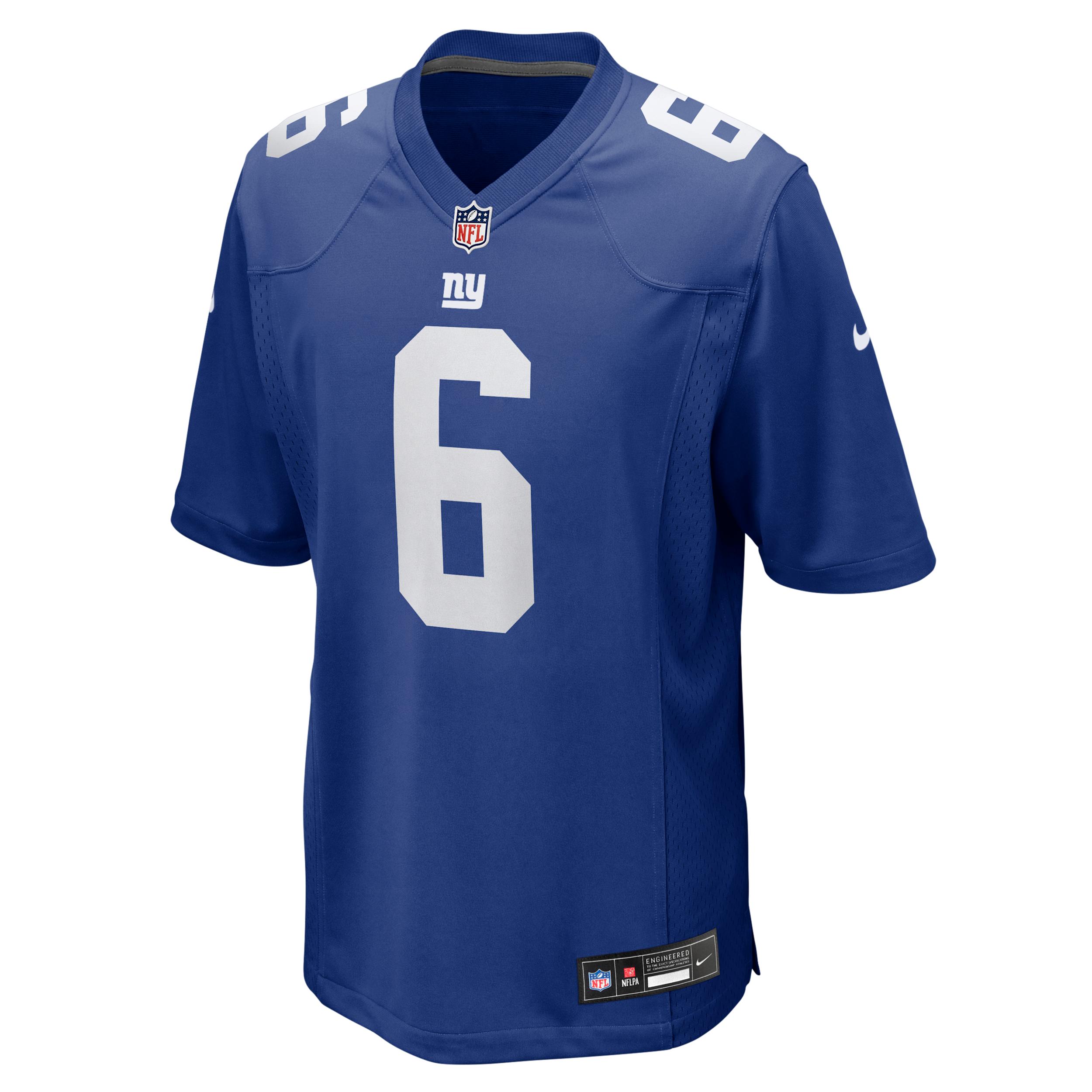 Jaxson Dart New York Giants 2025 NFL Draft First Round Pick Nike Men's NFL Game Jersey by NIKE