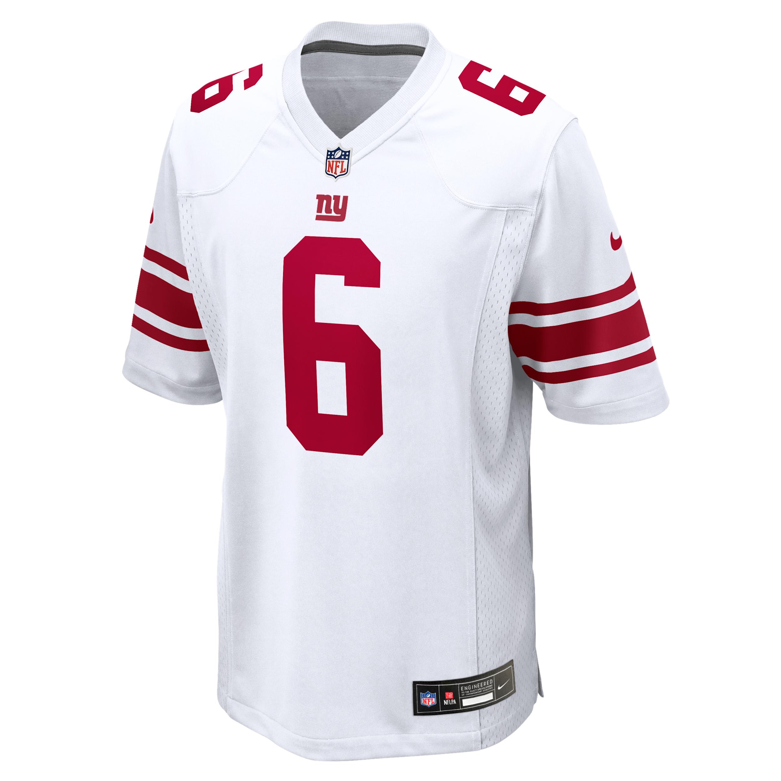 Jaxson Dart New York Giants Nike Men's NFL Game Jersey by NIKE