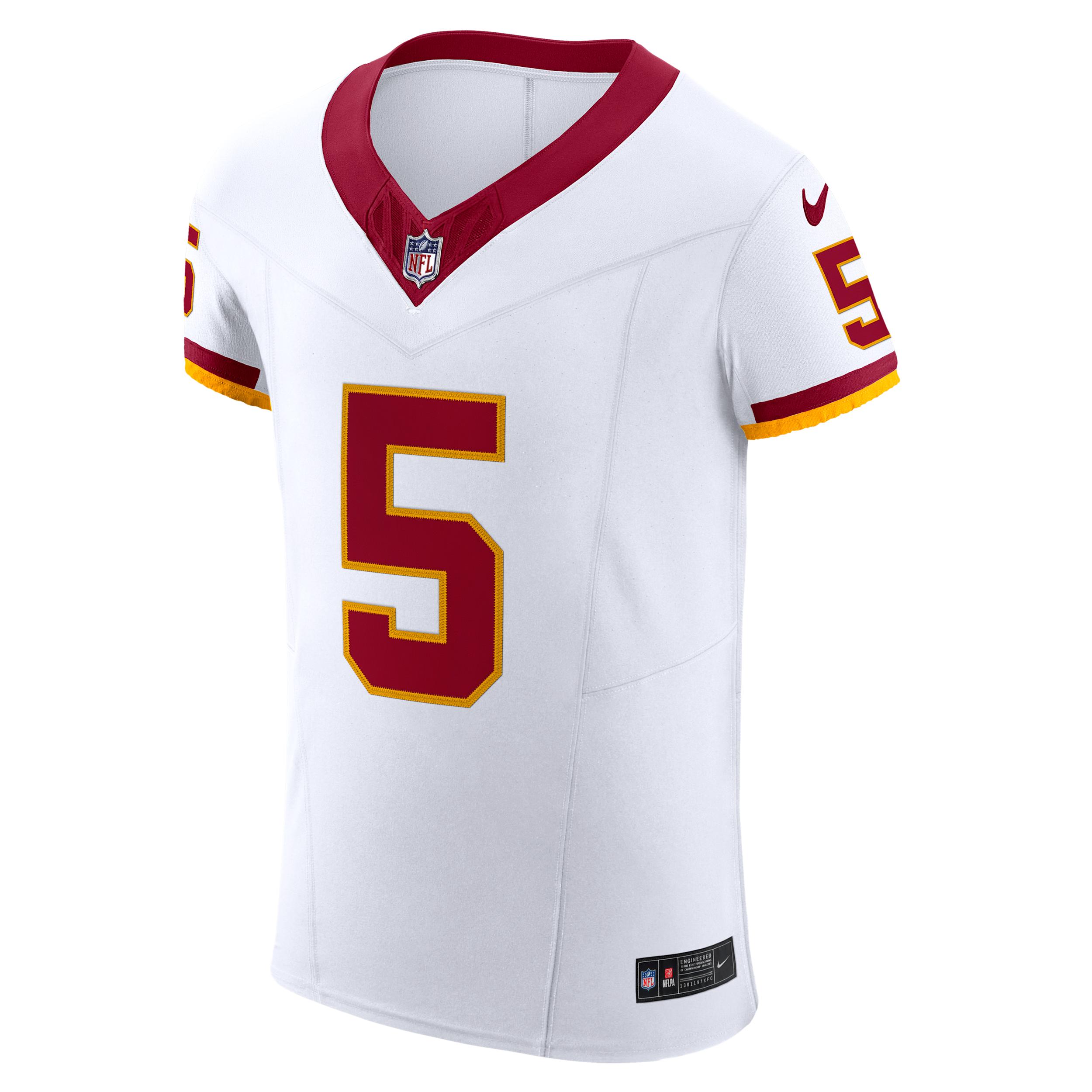 Jayden Daniels Washington Commanders Nike Men's Dri-FIT NFL Elite Jersey by NIKE