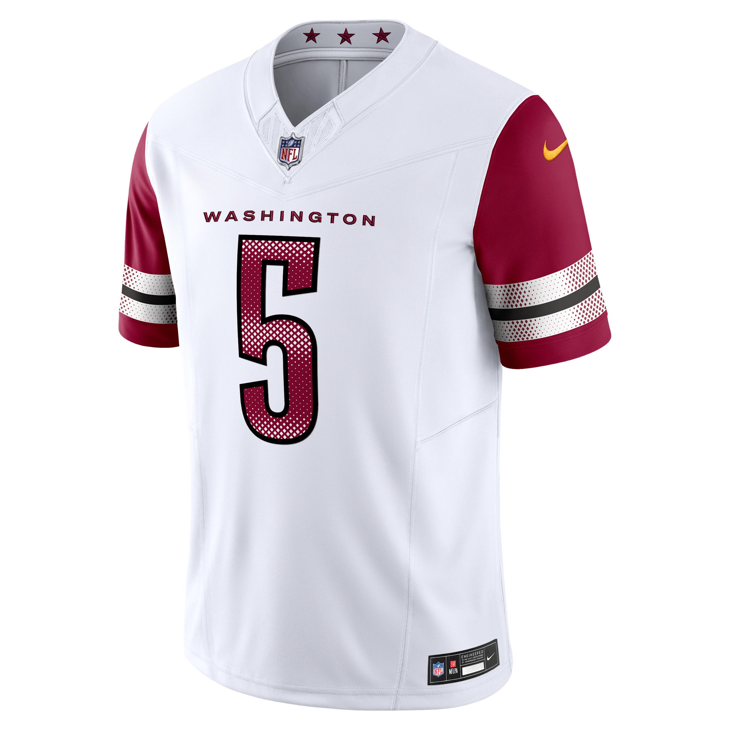 Jayden Daniels Washington Commanders Nike Men's Dri-FIT NFL Limited Jersey by NIKE