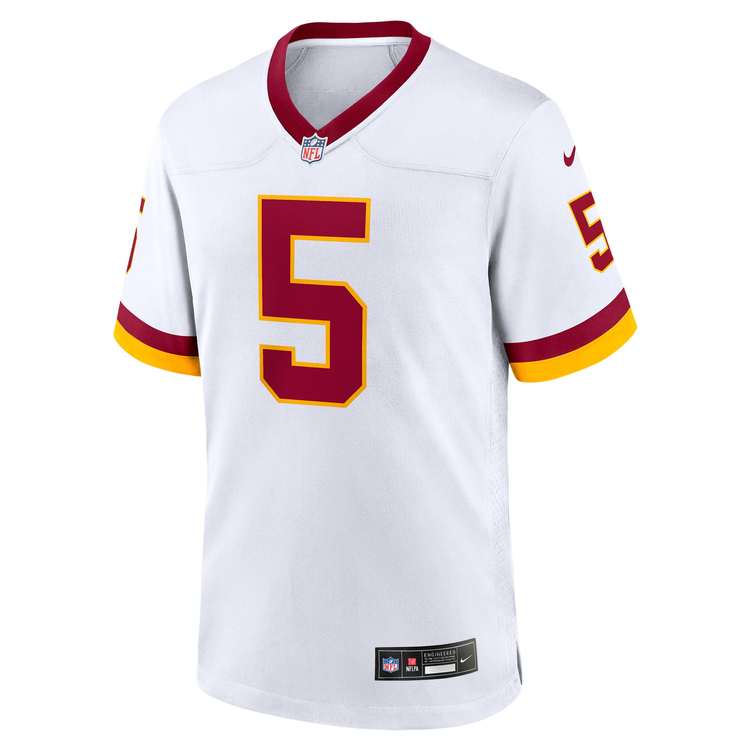 Jayden Daniels Washington Commanders Nike Men's NFL Game Jersey by NIKE