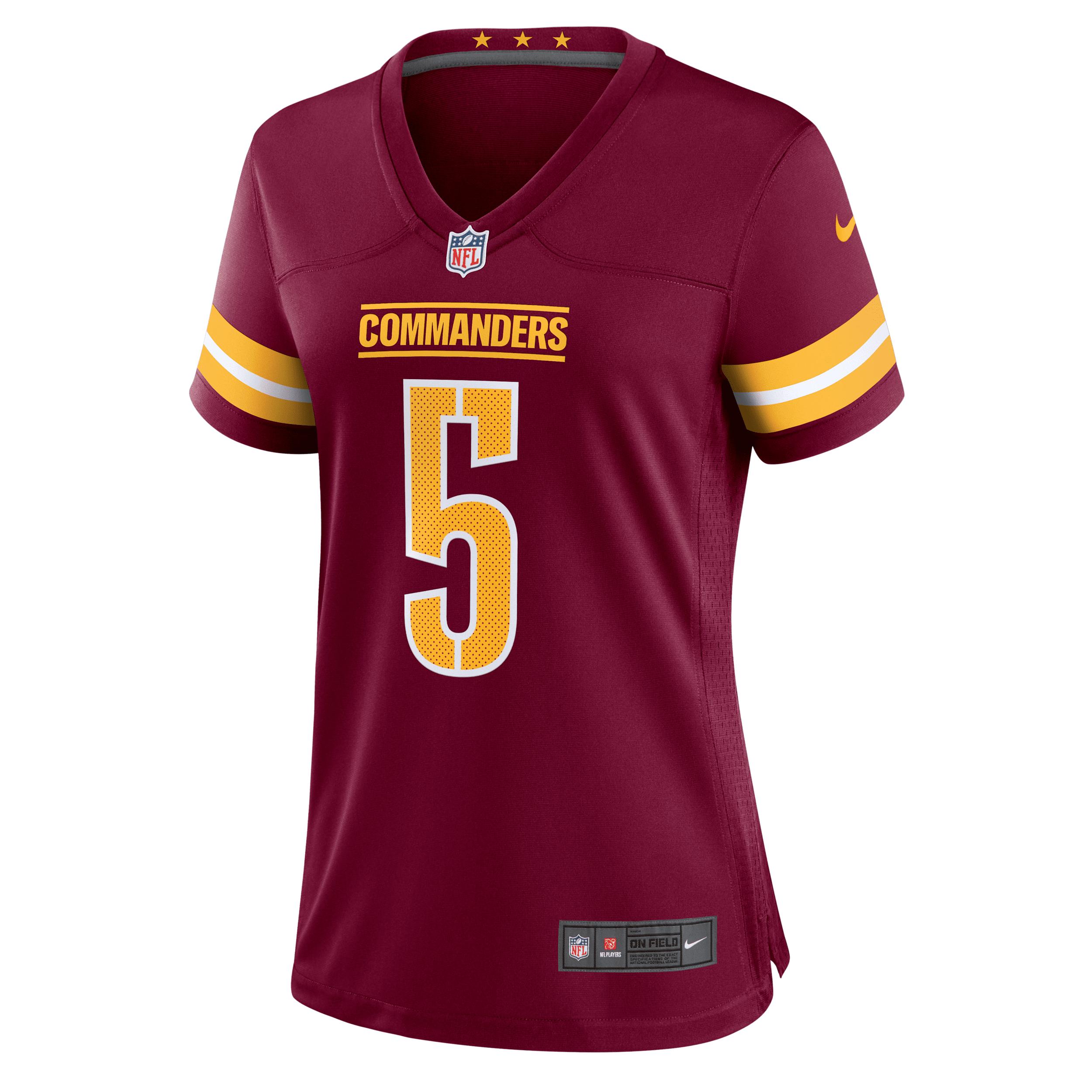 Jayden Daniels Washington Commanders Nike Women's NFL Game Jersey by NIKE