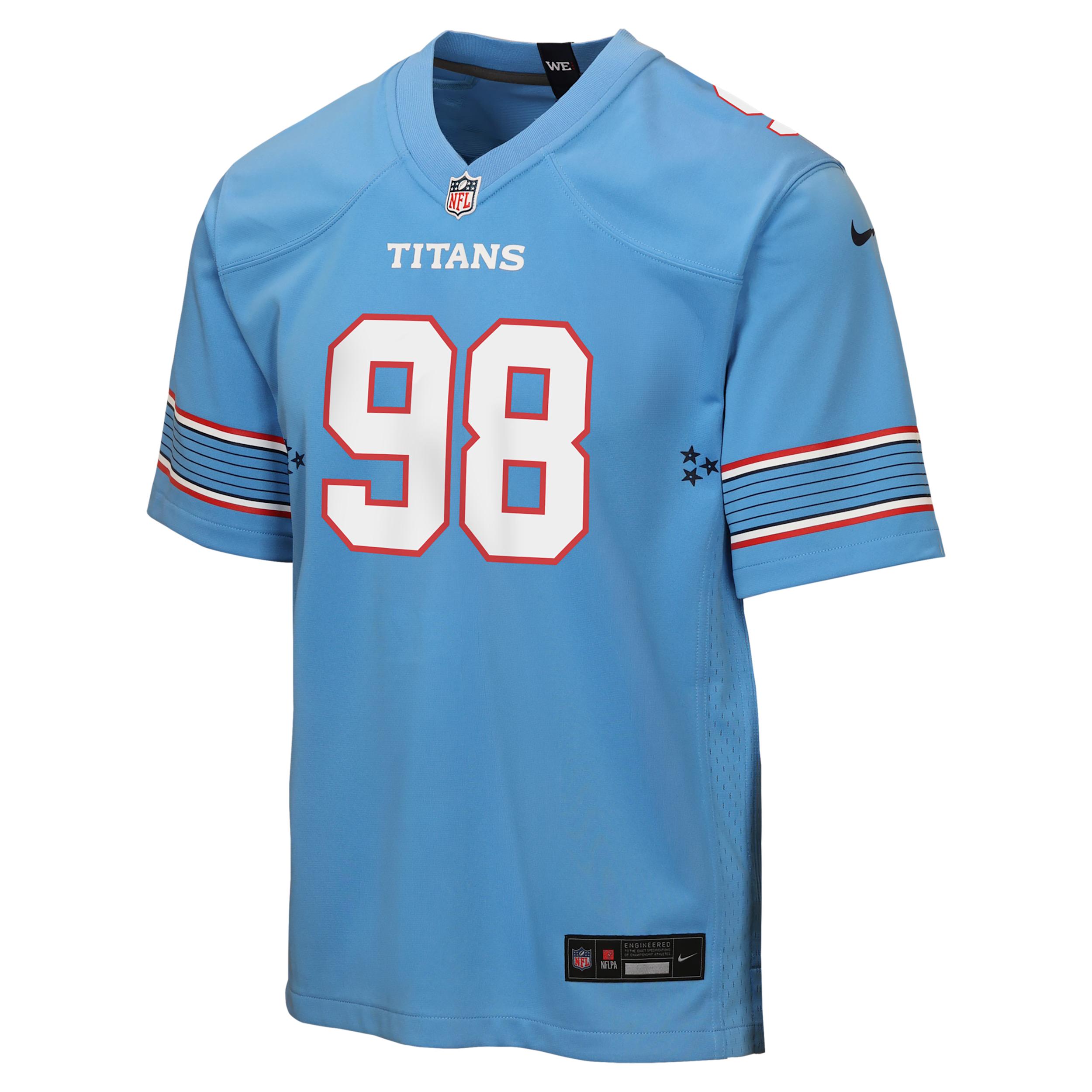 Jeffery Simmons Tennessee Titans Big Kids' Nike NFL Game Jersey by NIKE