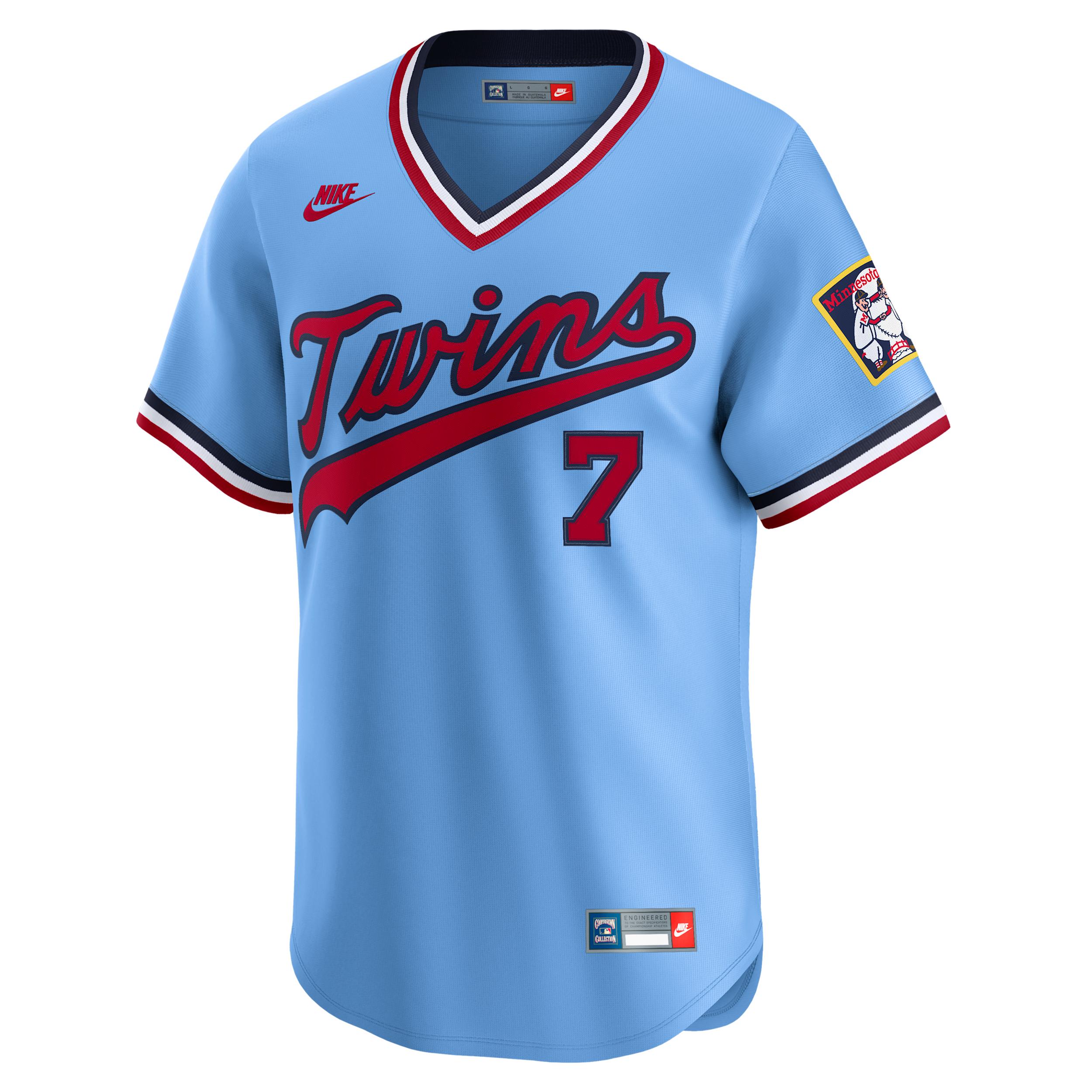 Joe Mauer Minnesota Twins Cooperstown Nike Men's Dri-FIT ADV MLB Limited Jersey by NIKE