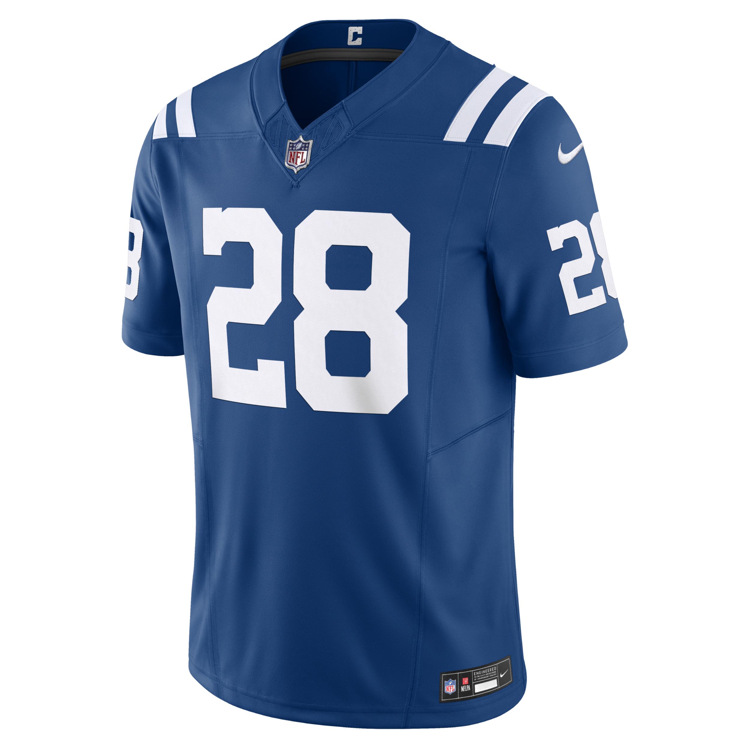 Jonathan Taylor Indianapolis Colts Nike Men's Dri-FIT NFL Limited Football Jersey by NIKE