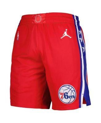 Jordan Brand Men's Red Philadelphia 76ers 2022/2023 Statement Edition Swingman Performance Shorts by NIKE