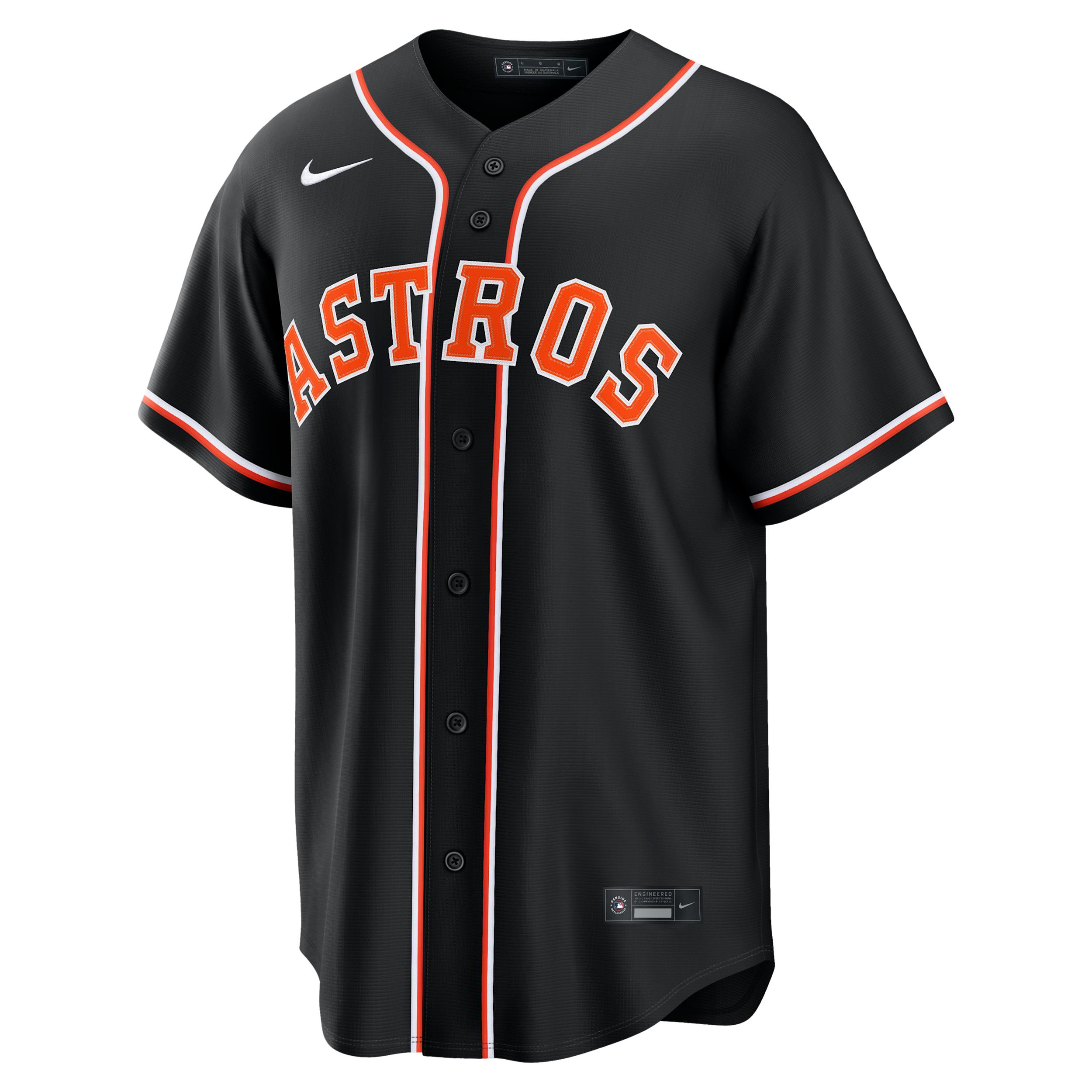 Jose Altuve Houston Astros Nike Men's MLB Replica Fashion Jersey by NIKE