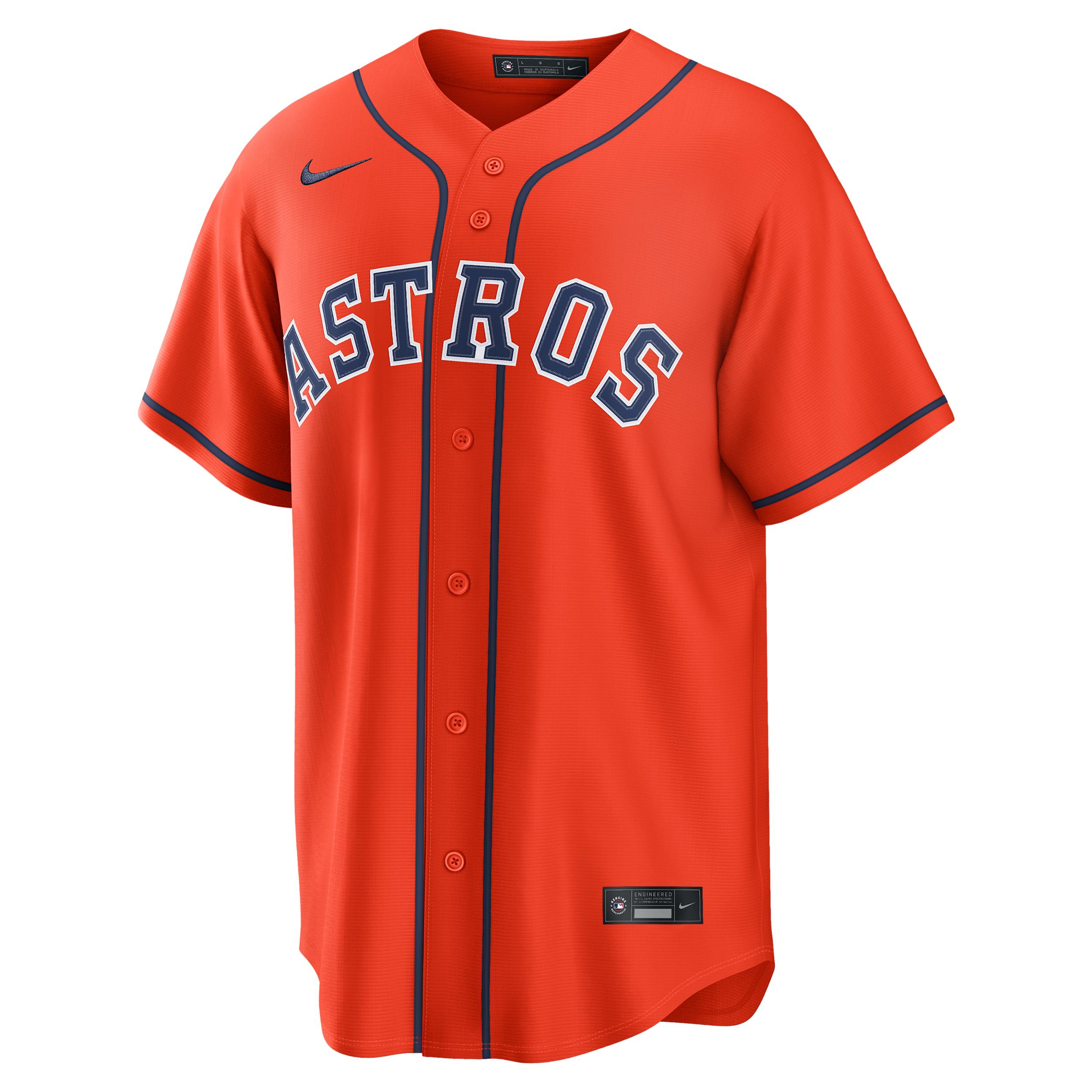 Jose Altuve Houston Astros Nike Men's MLB Replica Jersey by NIKE