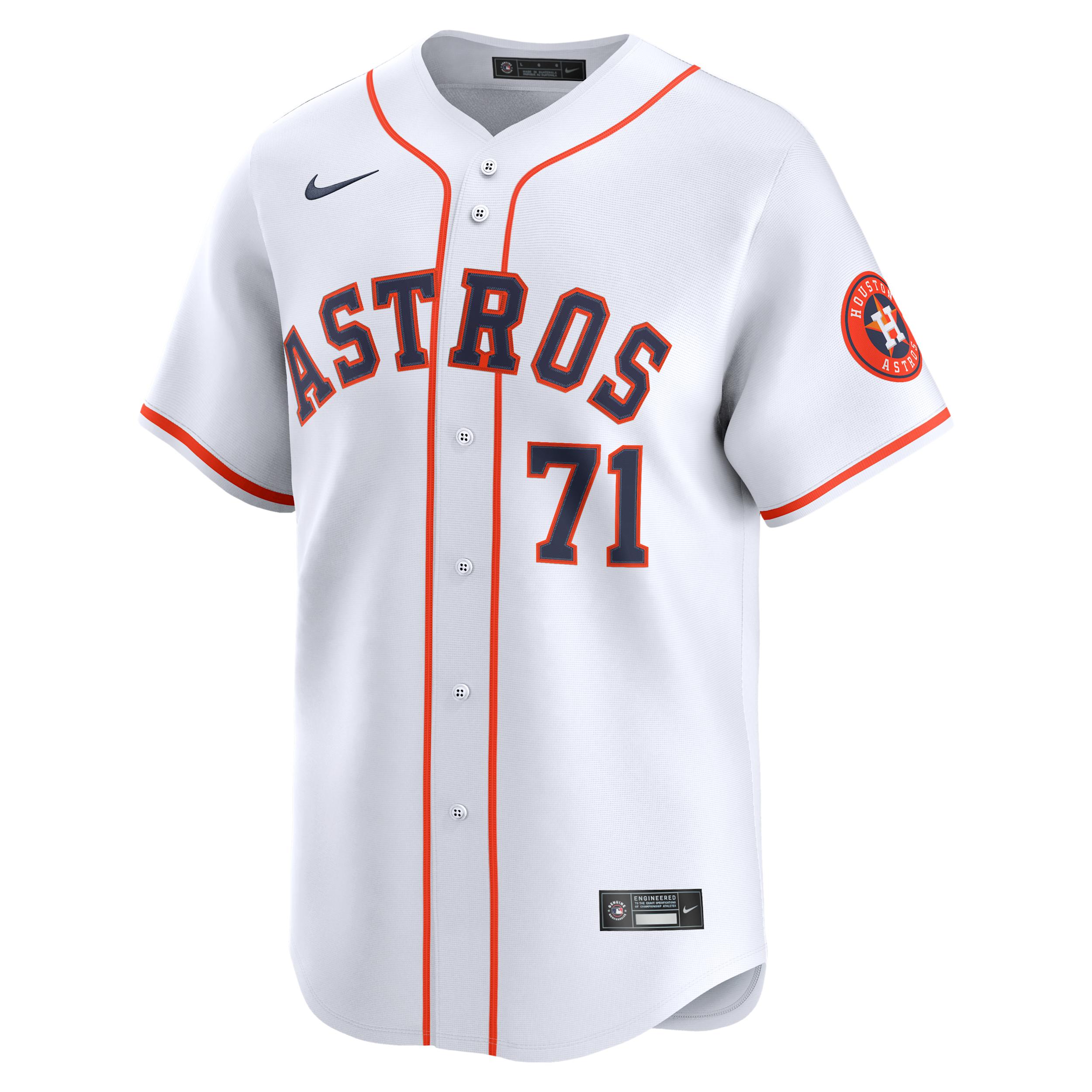 Josh Hader Houston Astros Nike Men's Dri-FIT ADV MLB Limited Jersey by NIKE